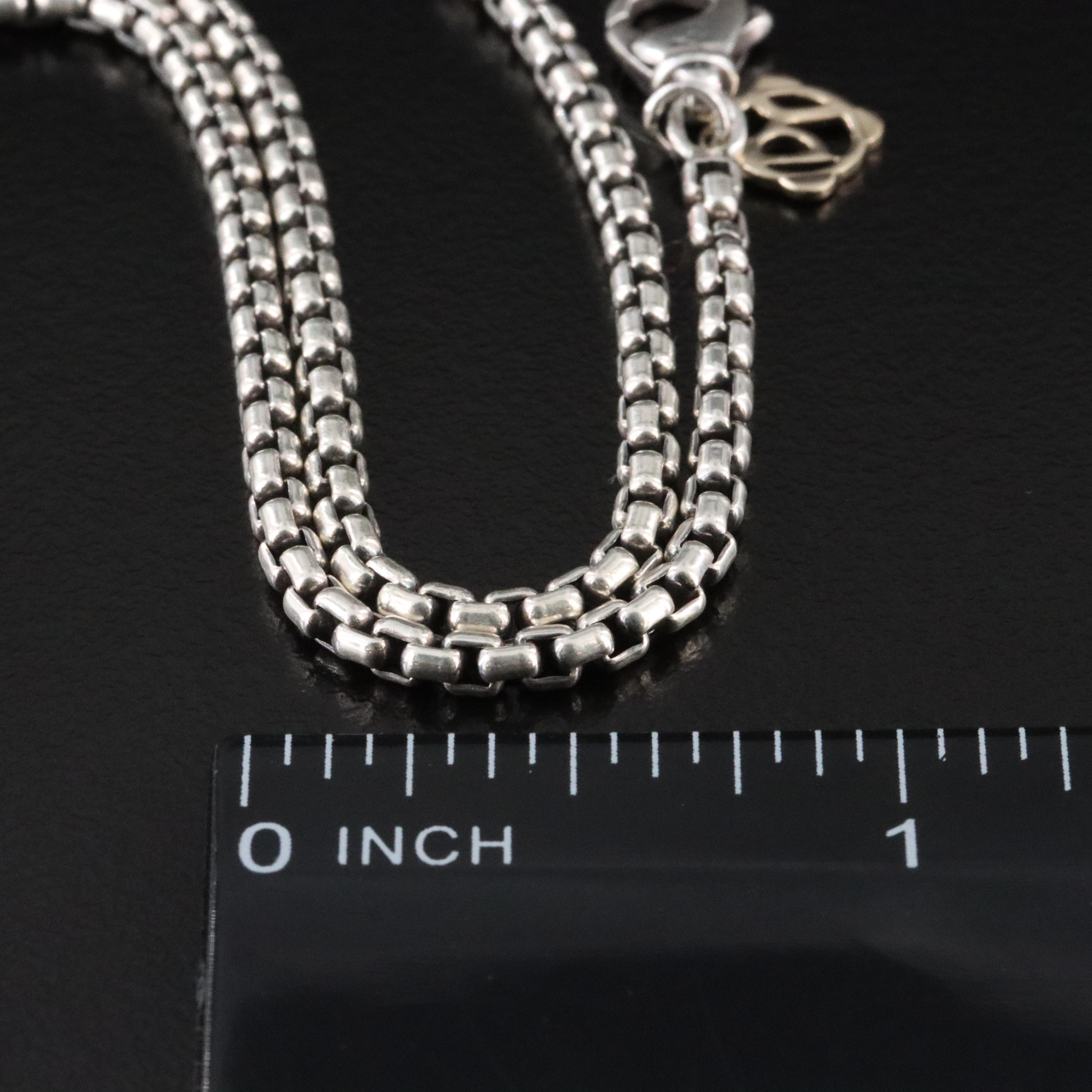 David Yurman Sterling Box Chain