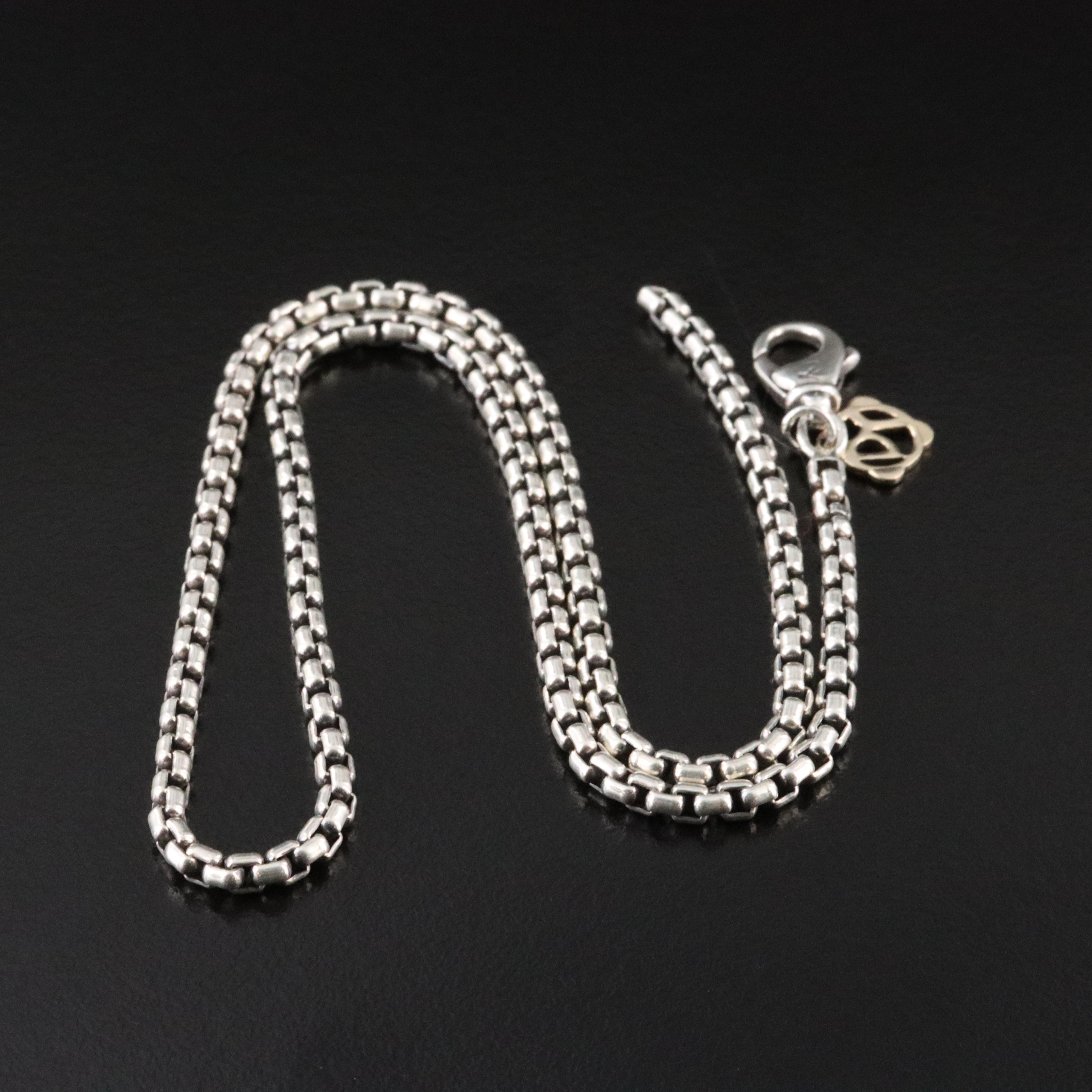 David Yurman Sterling Box Chain