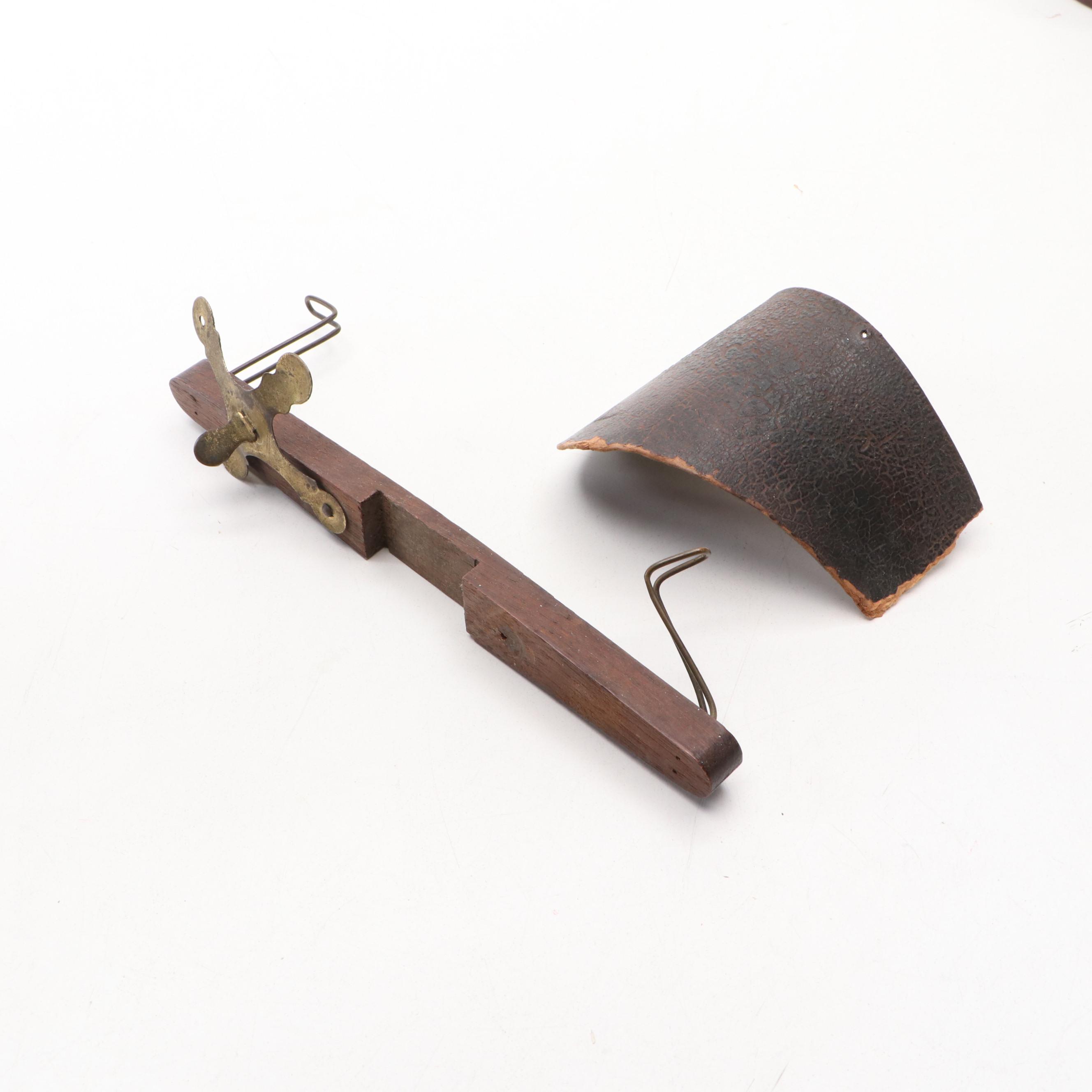 Wooden Stereoscope with View Cards, Late 19th/ Early 20th Century