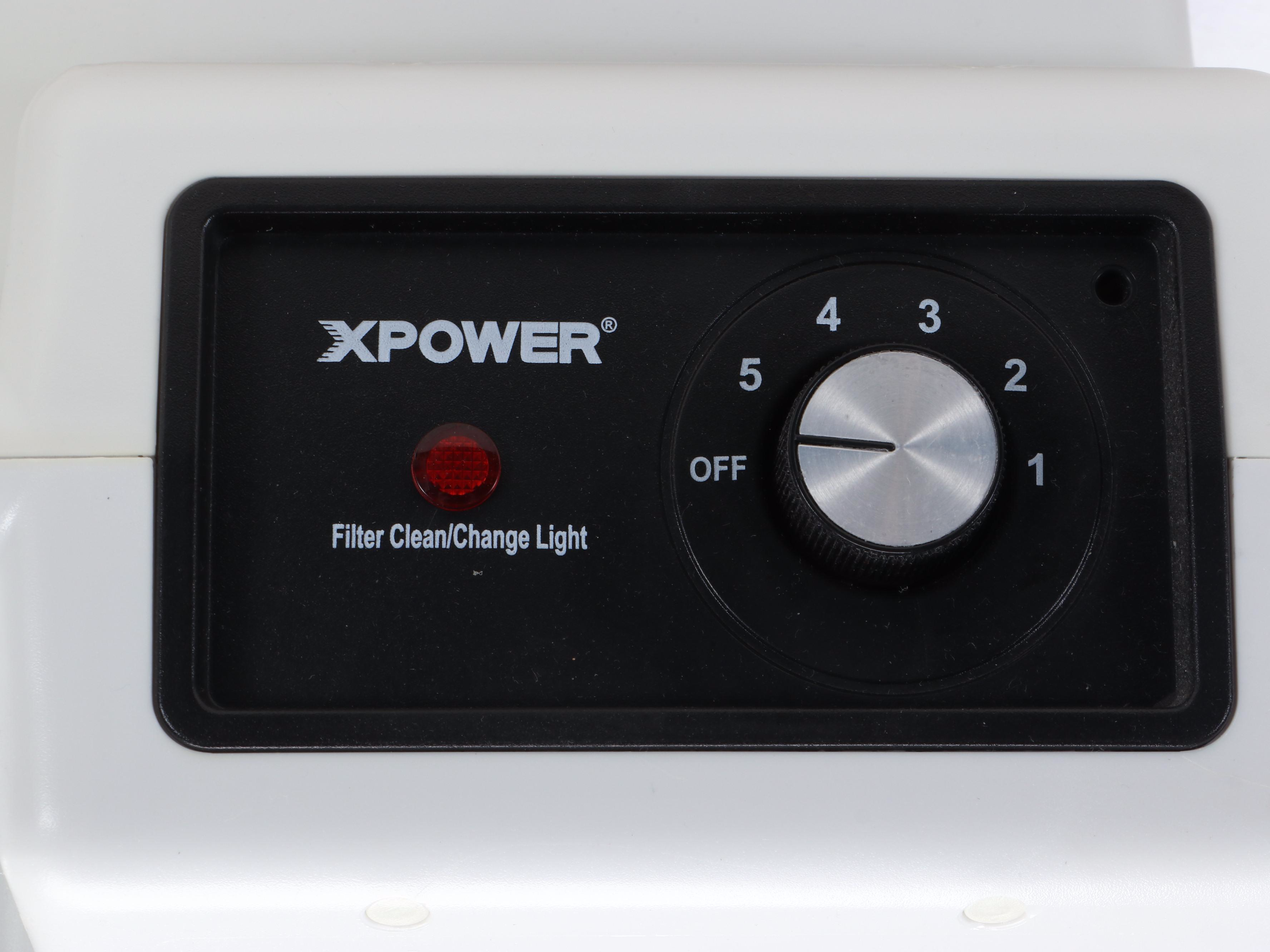 XPower X-3780 4-Stage Filtration HEPA Air Scrubber with Activated Carbon Filter