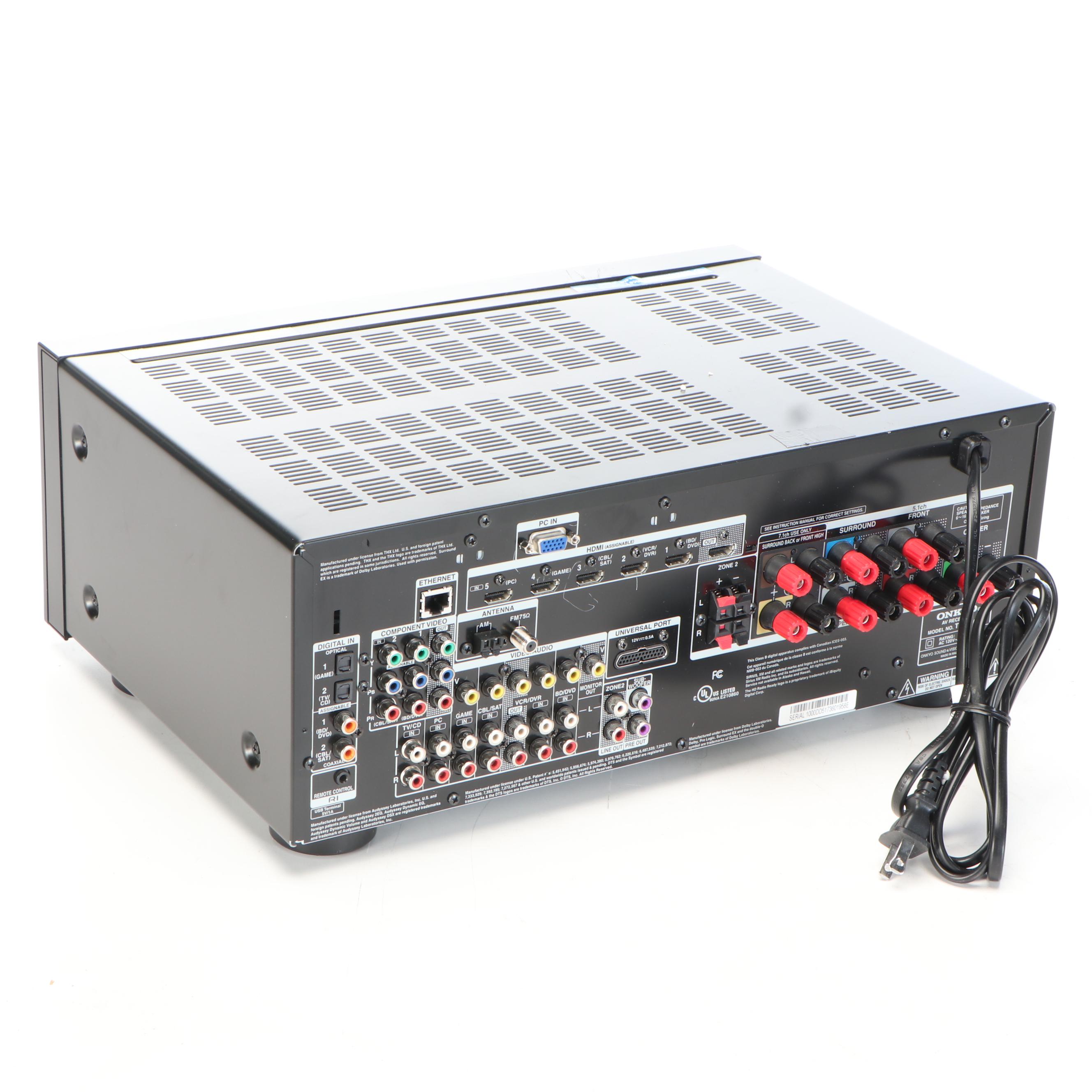 Onkyo TX-NR609 AV Receiver with Remote