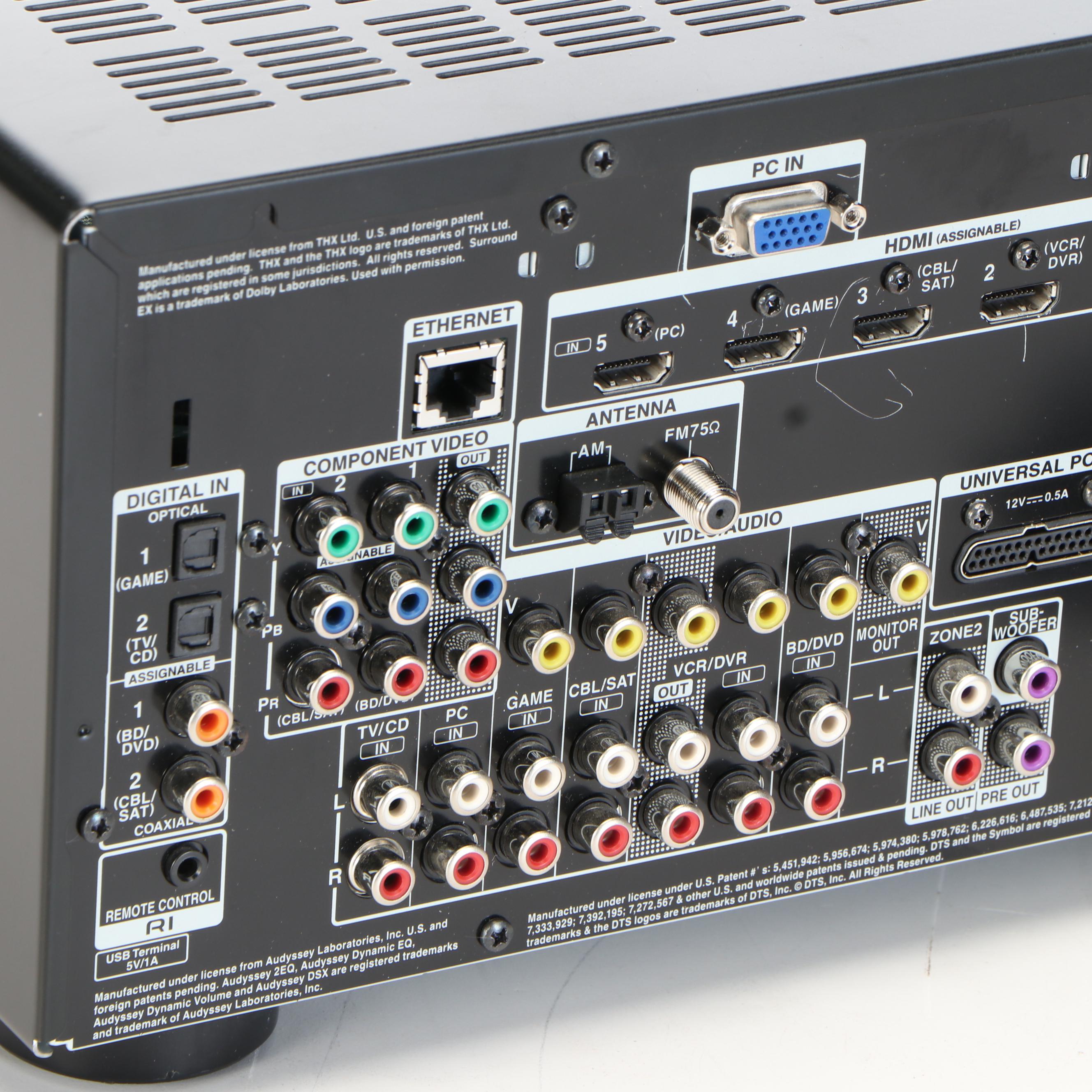 Onkyo TX-NR609 AV Receiver with Remote