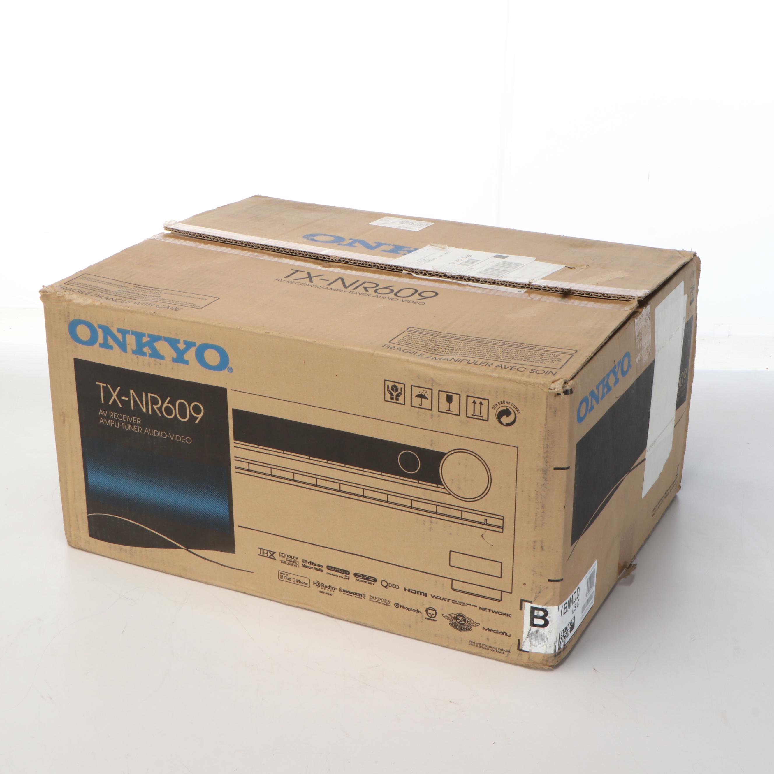 Onkyo TX-NR609 AV Receiver with Remote