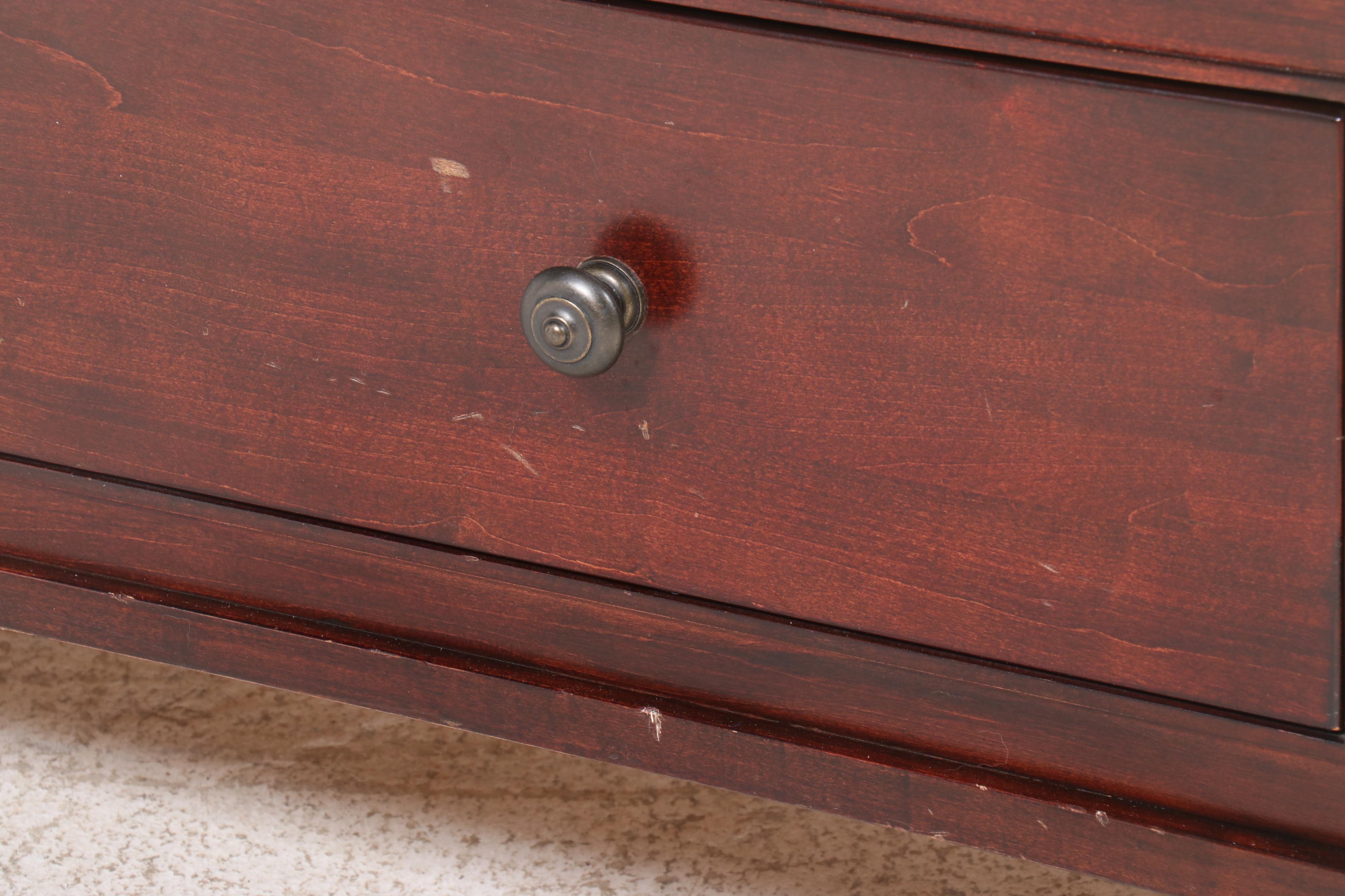 Restoration Hardware Mahogany Finish Chest of Drawers