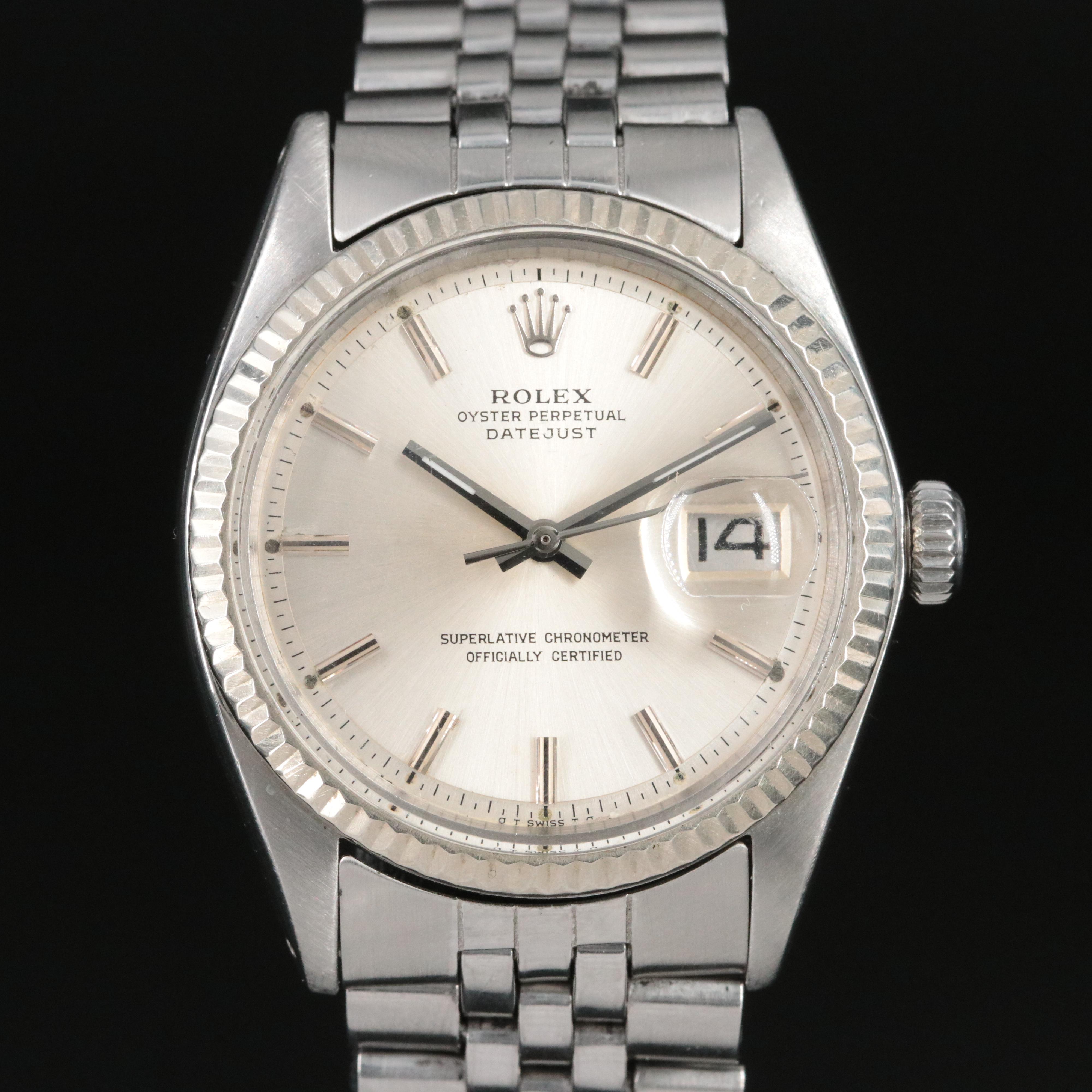 1971 Rolex Oyster Perpetual Datejust Watch