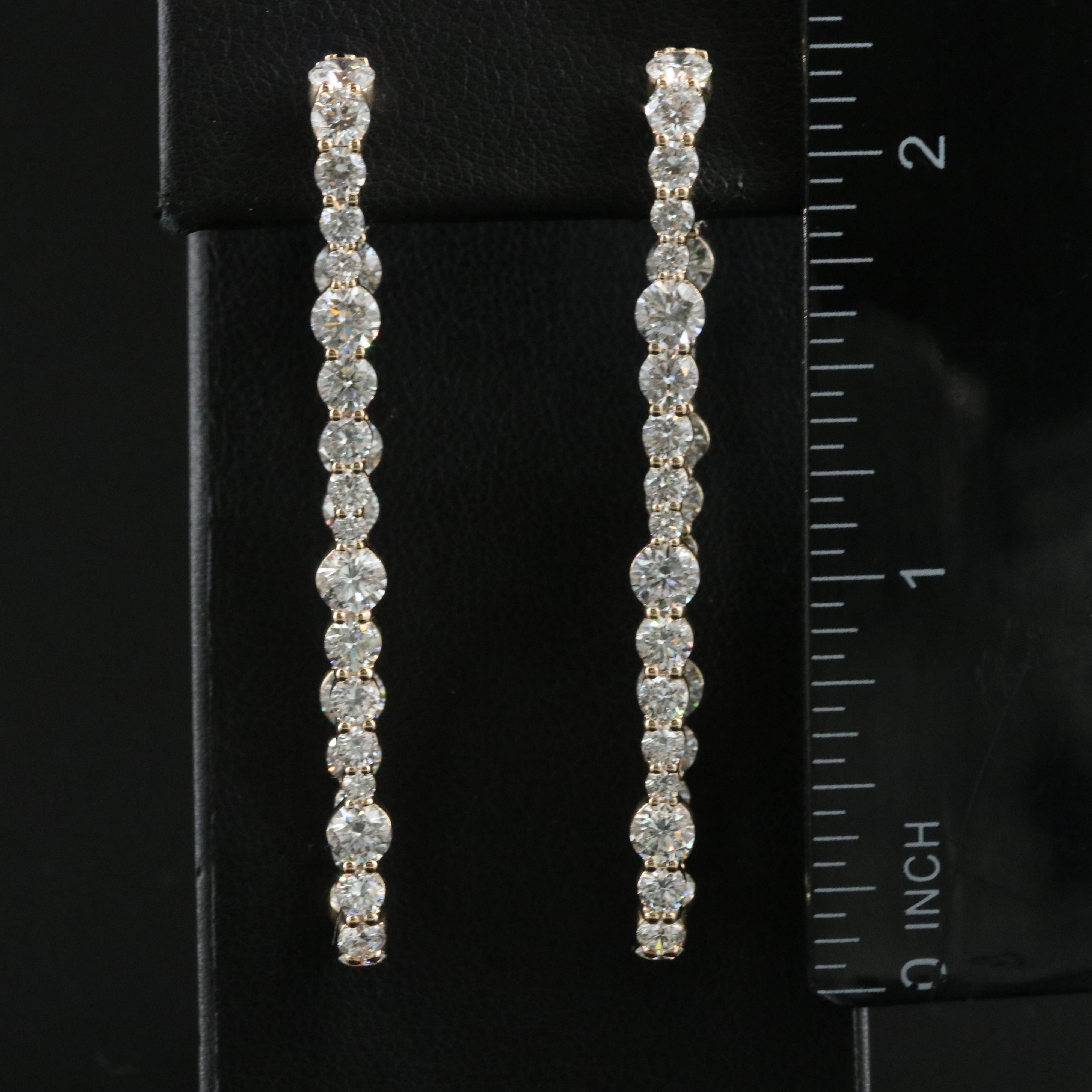 14K 7.95 CTW Lab Grown Diamond Inside-Out Earrings
