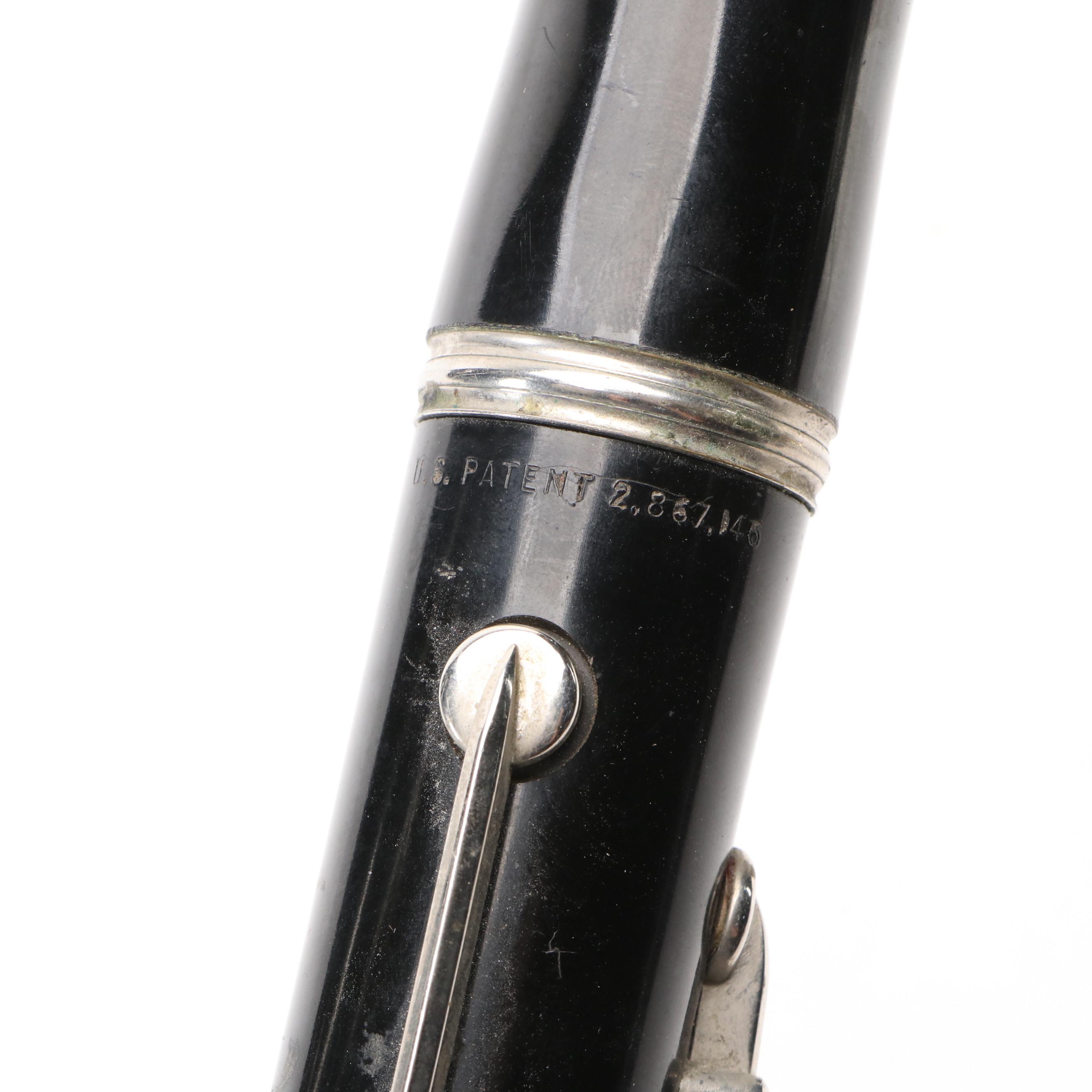 Bundy Mazzeo Resonite Clarinet, Vintage