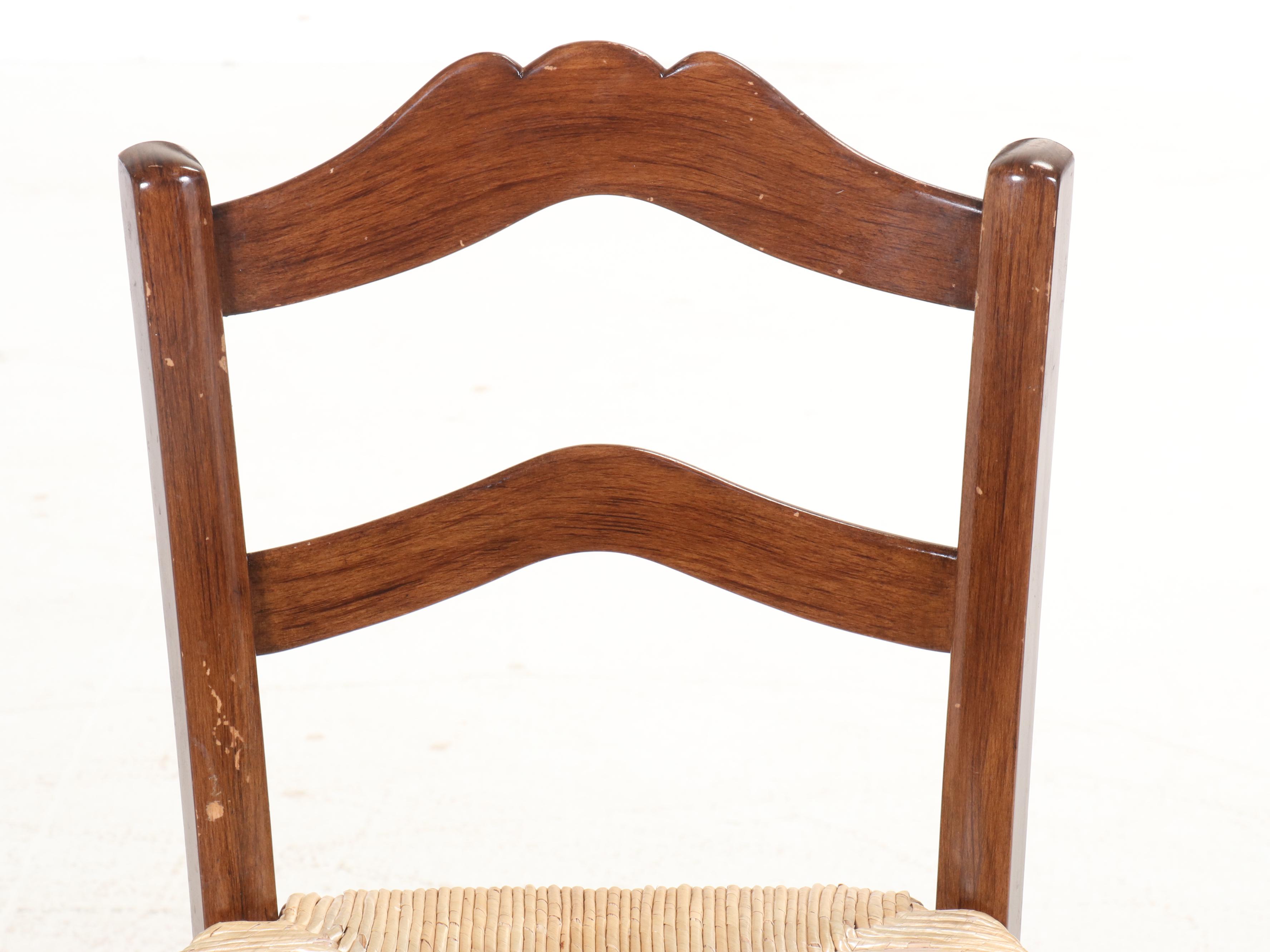 Ballard Designs Six French Provincial Style Counter Stools