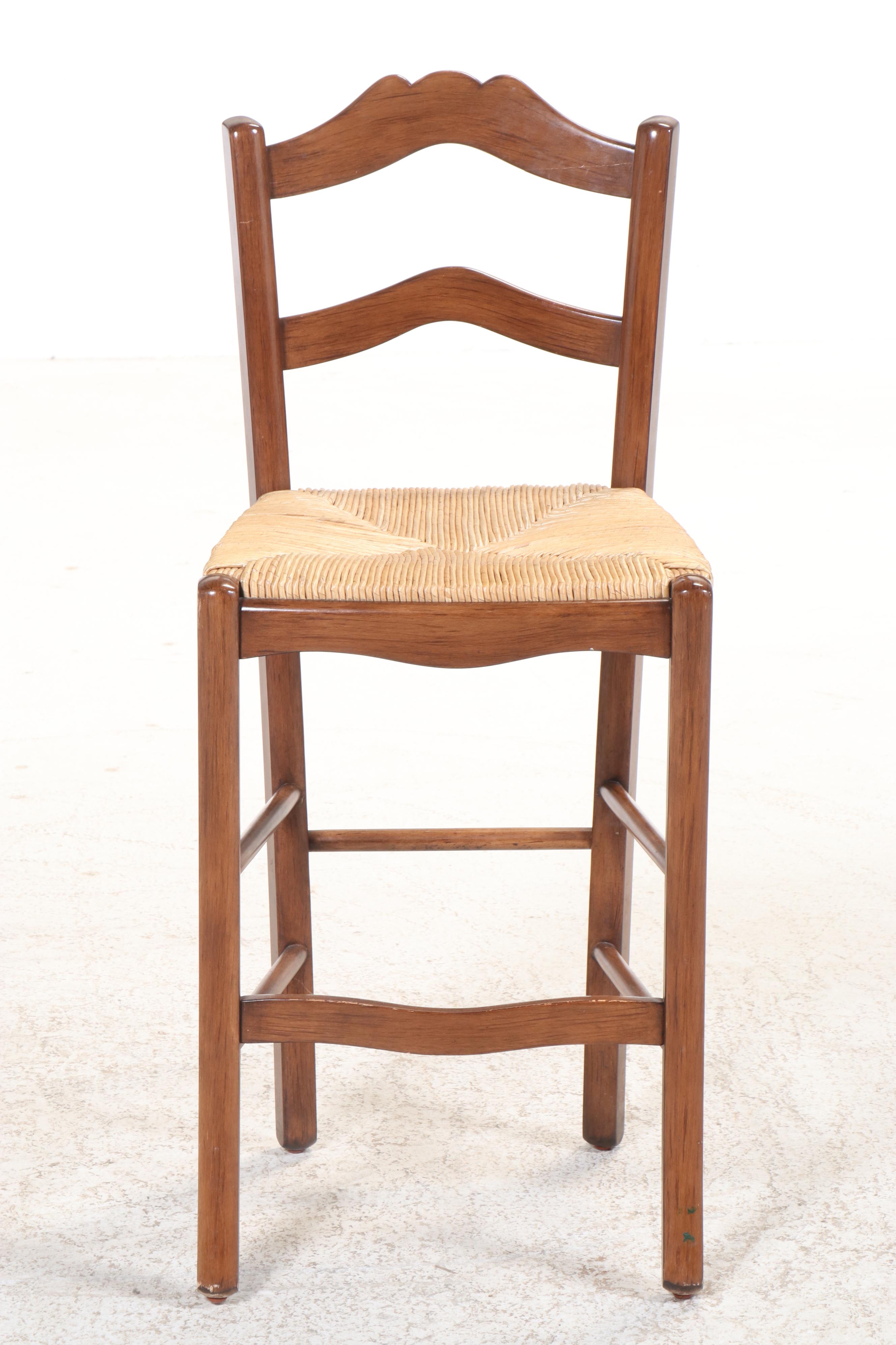 Ballard Designs Six French Provincial Style Counter Stools