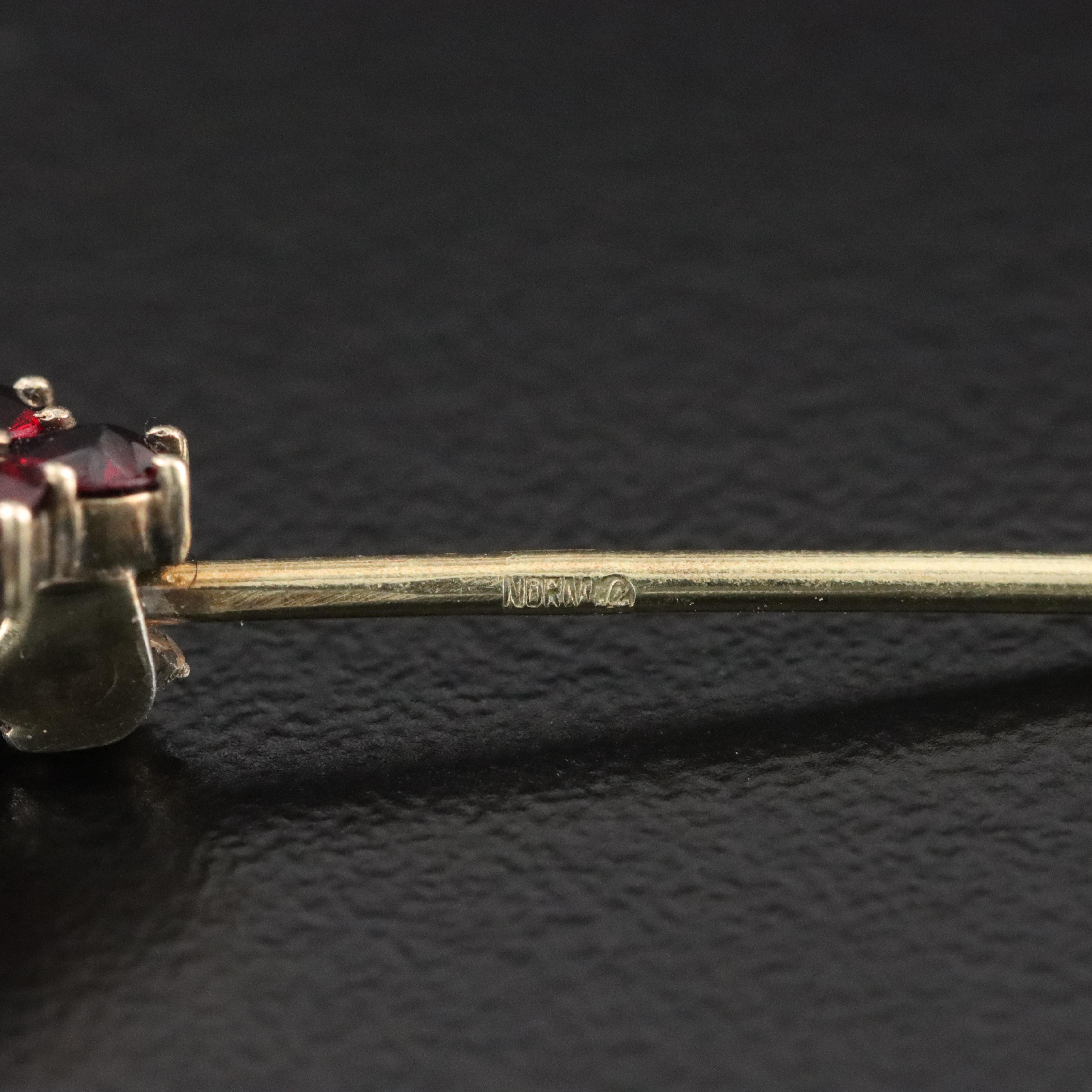 Antique and Vintage Garnet Jewelry Featuring Victorian and 10K