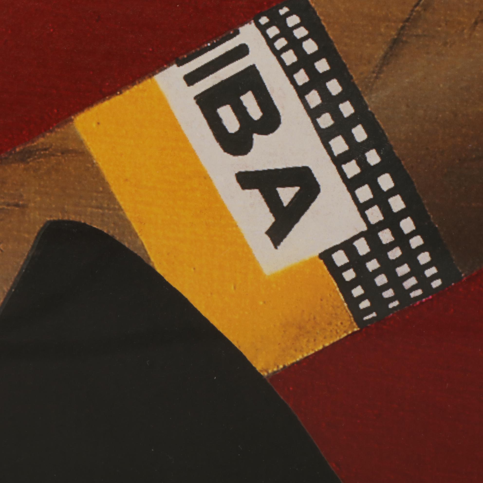 Oversized Razzia Signed Offset Lithograph "Cigars", 1996