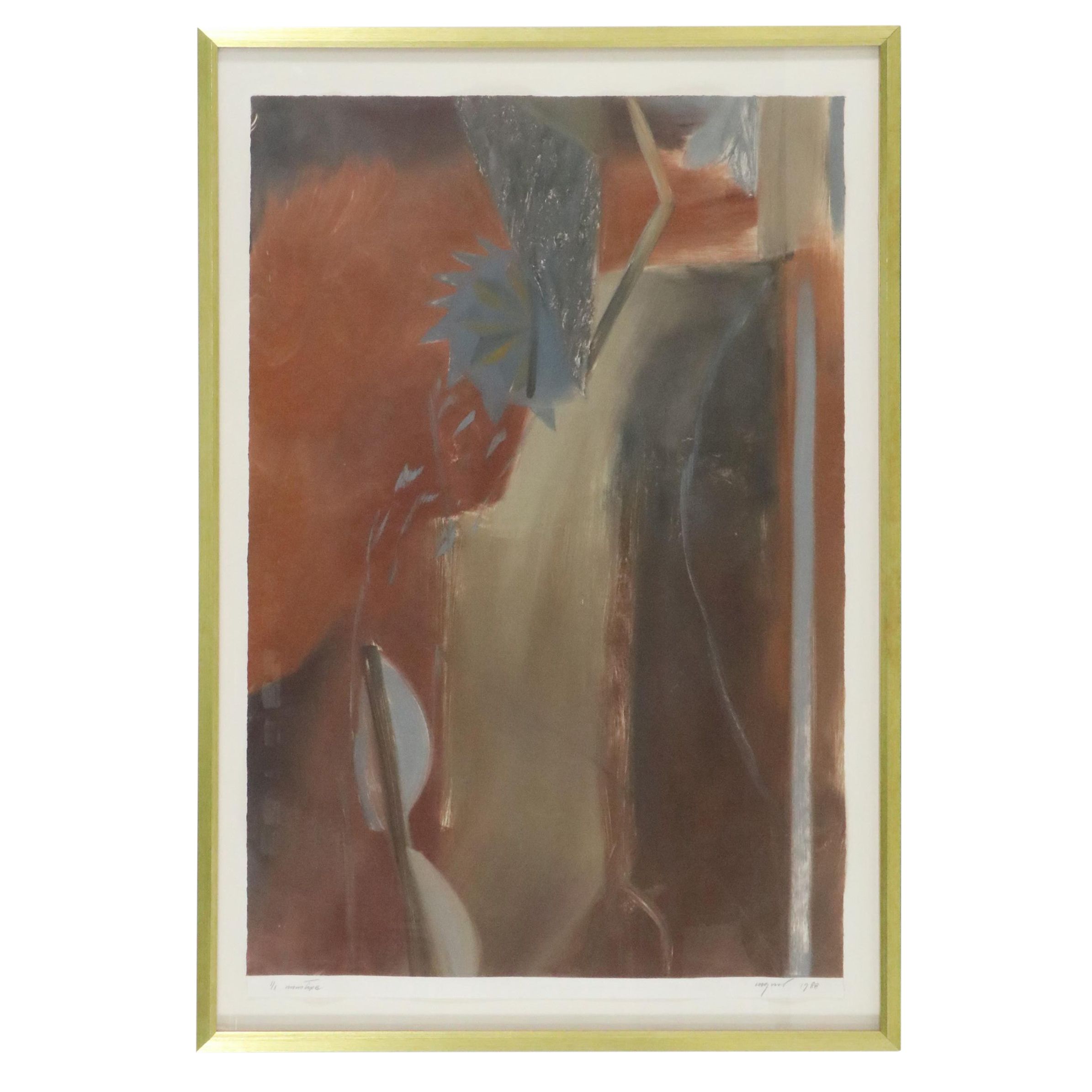 Large-Scale Abstract Monotype, 1988
