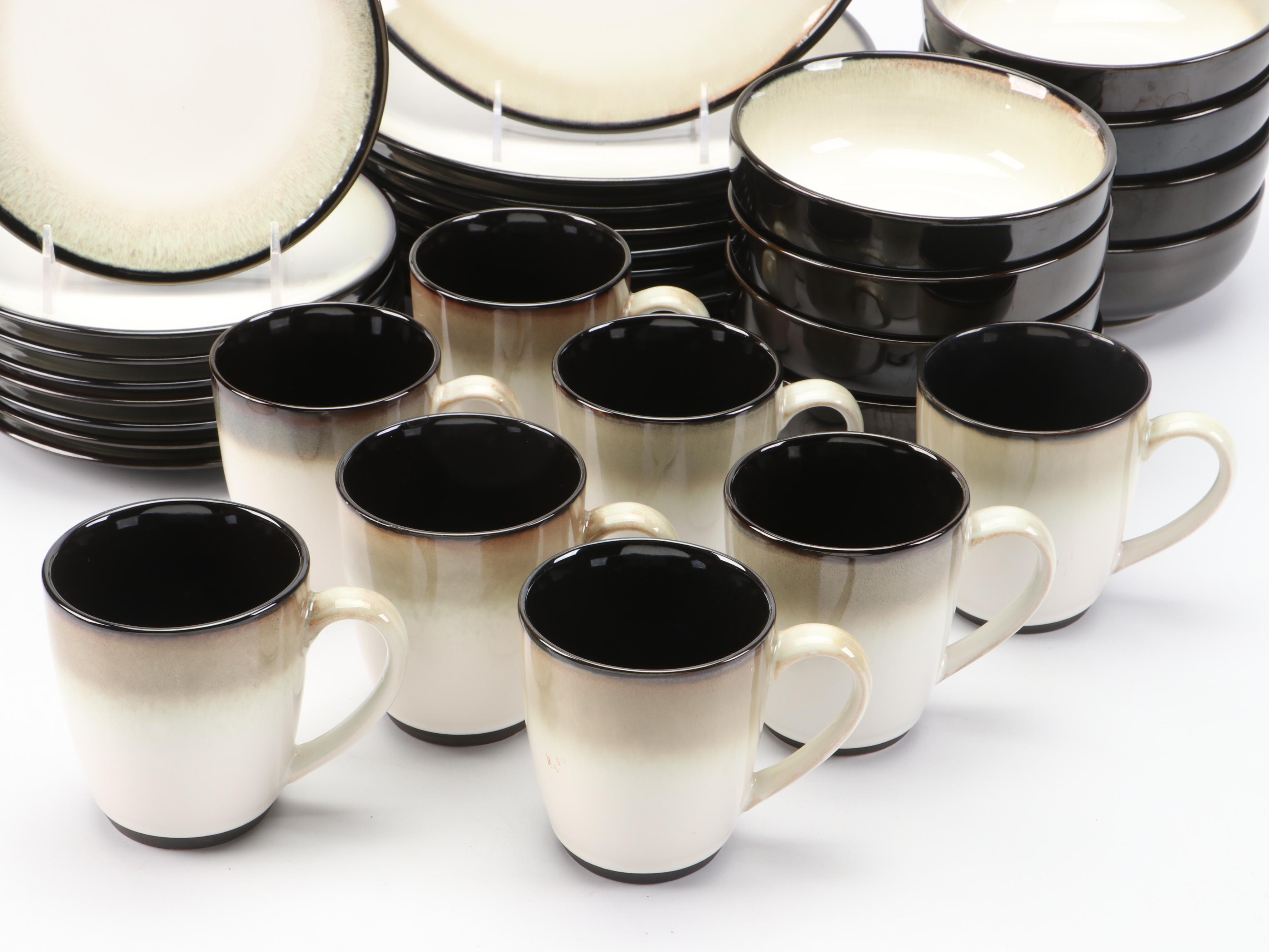 Sango "Nova Black" Ceramic Dinnerware