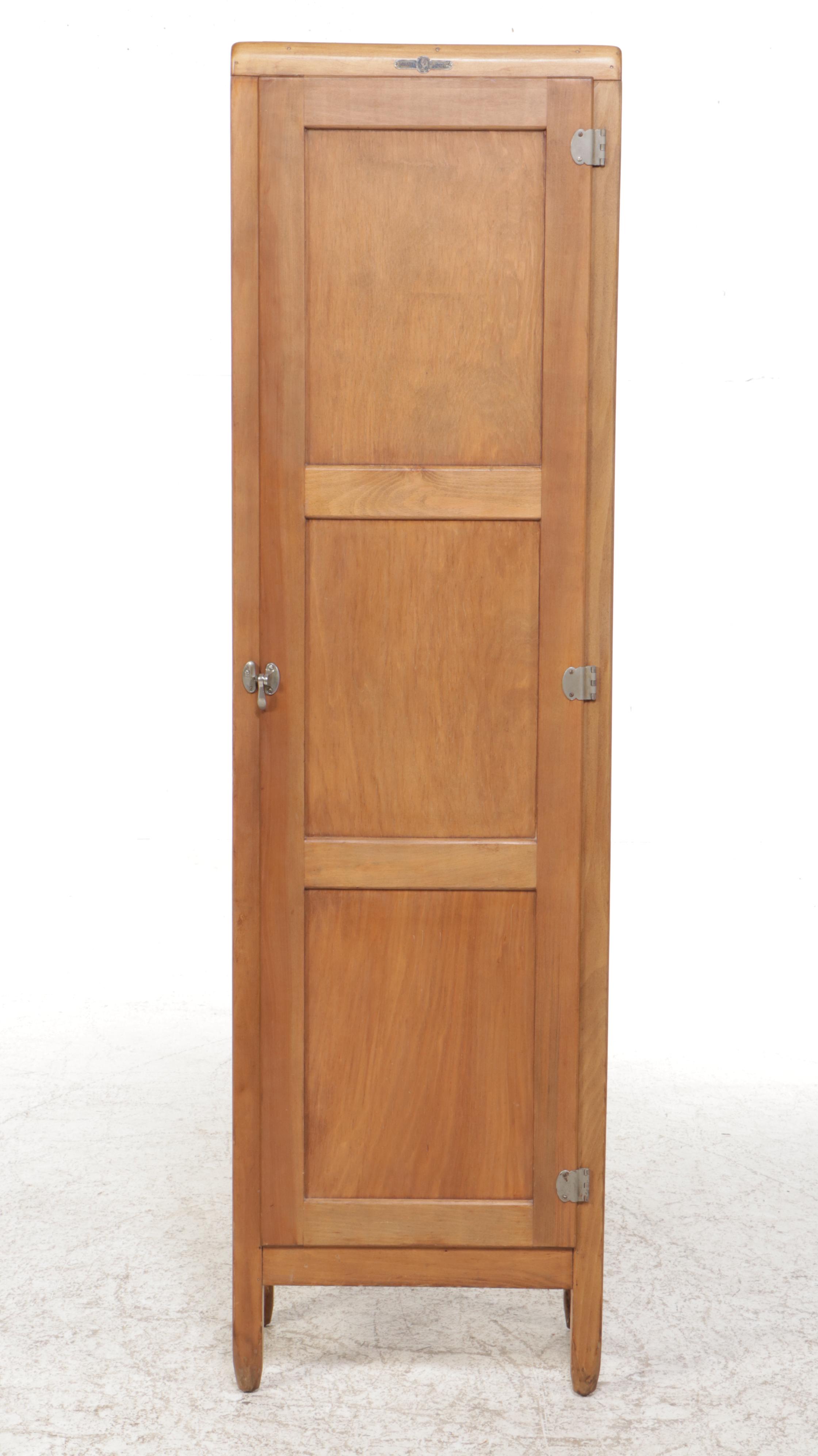 Napanee Dutch Oak Kitchen Cabinet, Early 20th Century