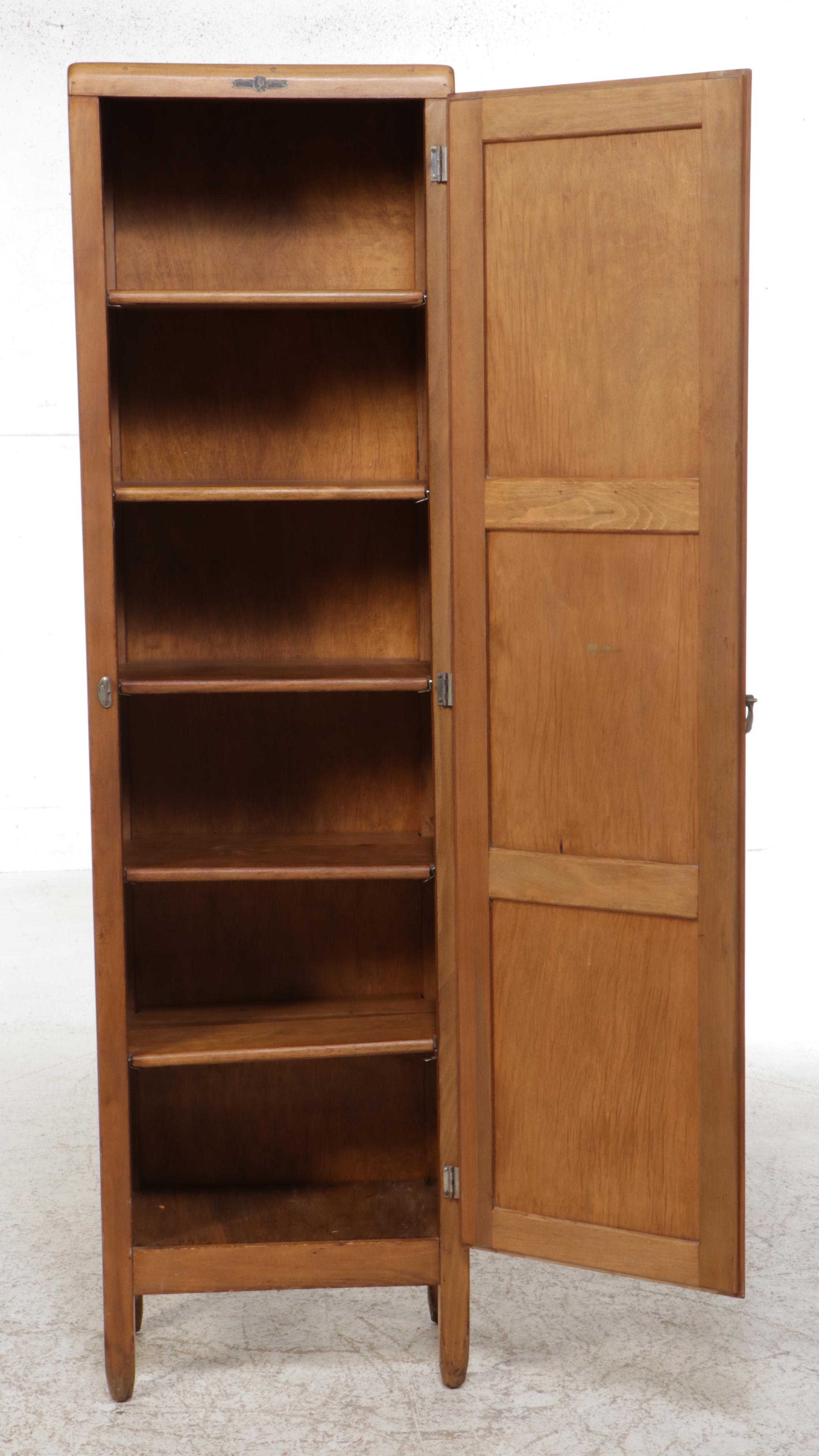 Napanee Dutch Oak Kitchen Cabinet, Early 20th Century