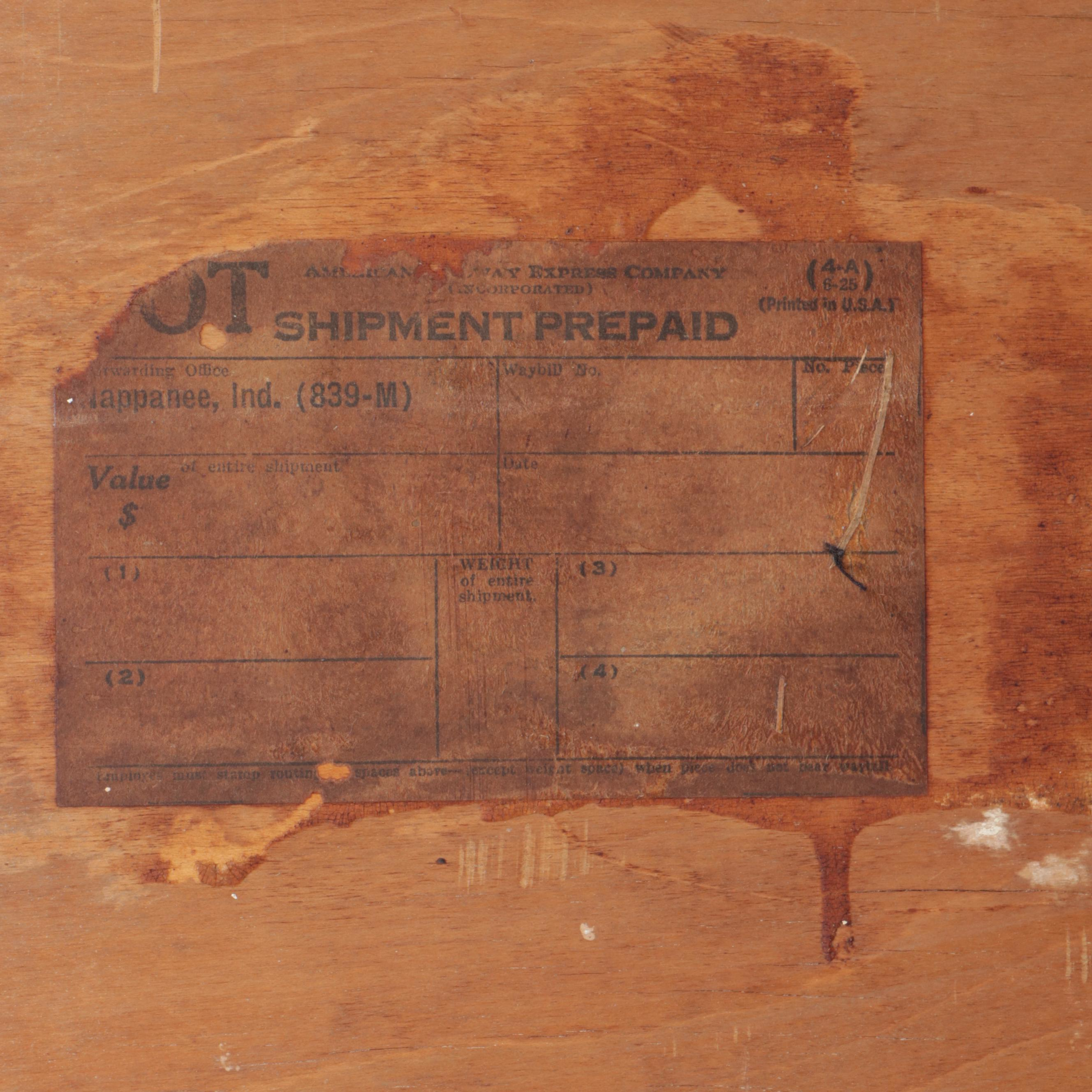 Napanee Dutch Oak Kitchen Cabinet, Early 20th Century