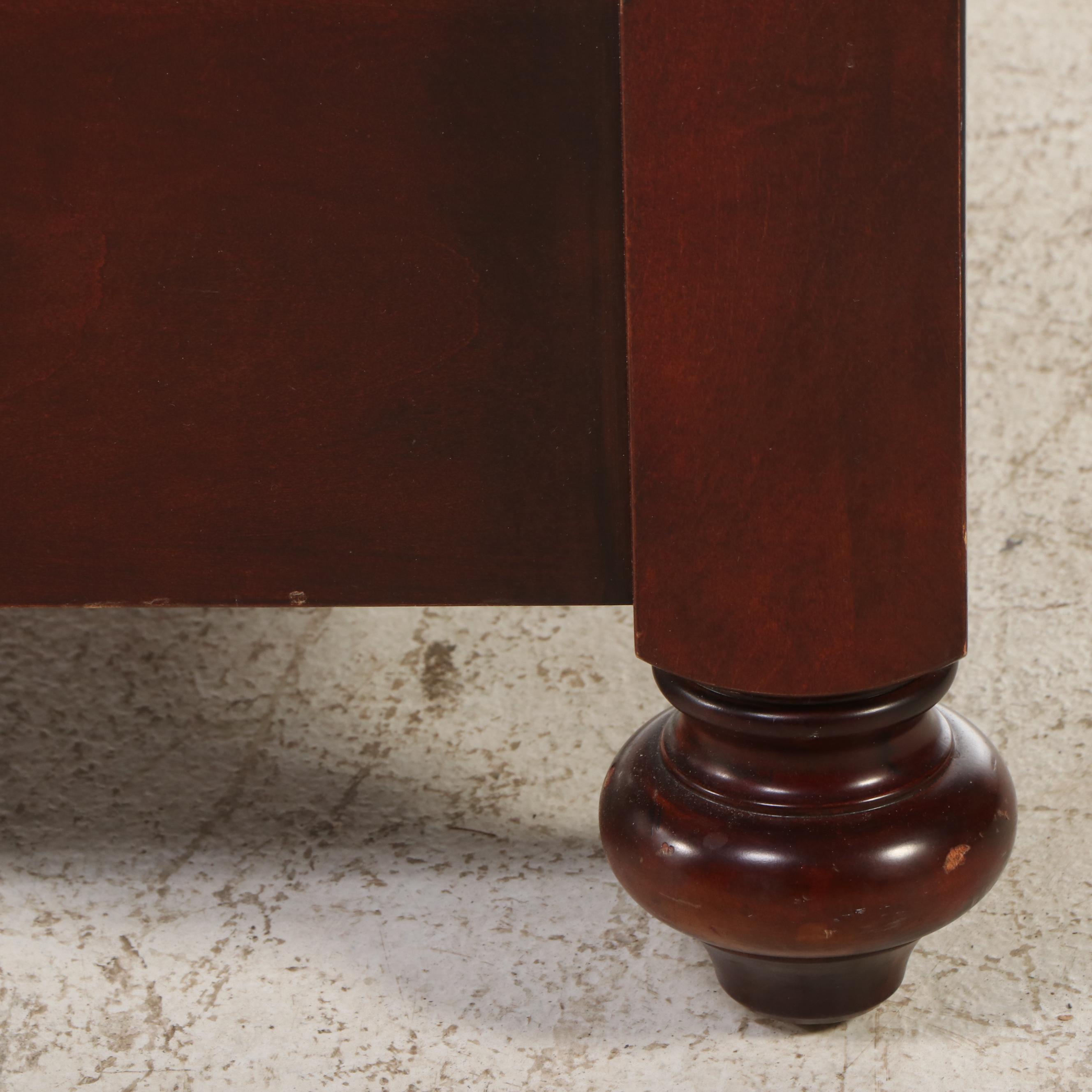 Restoration Hardware "Camden" Mahogany King Size Bed Frame