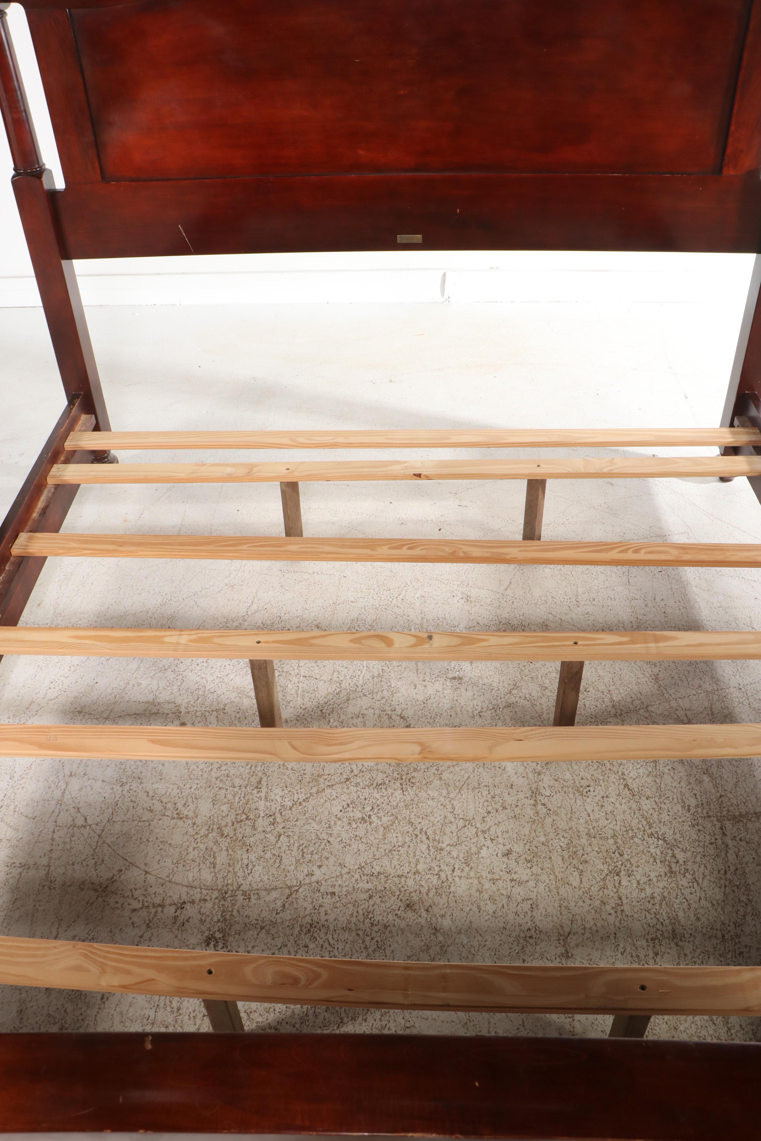 Restoration Hardware "Camden" Mahogany King Size Bed Frame