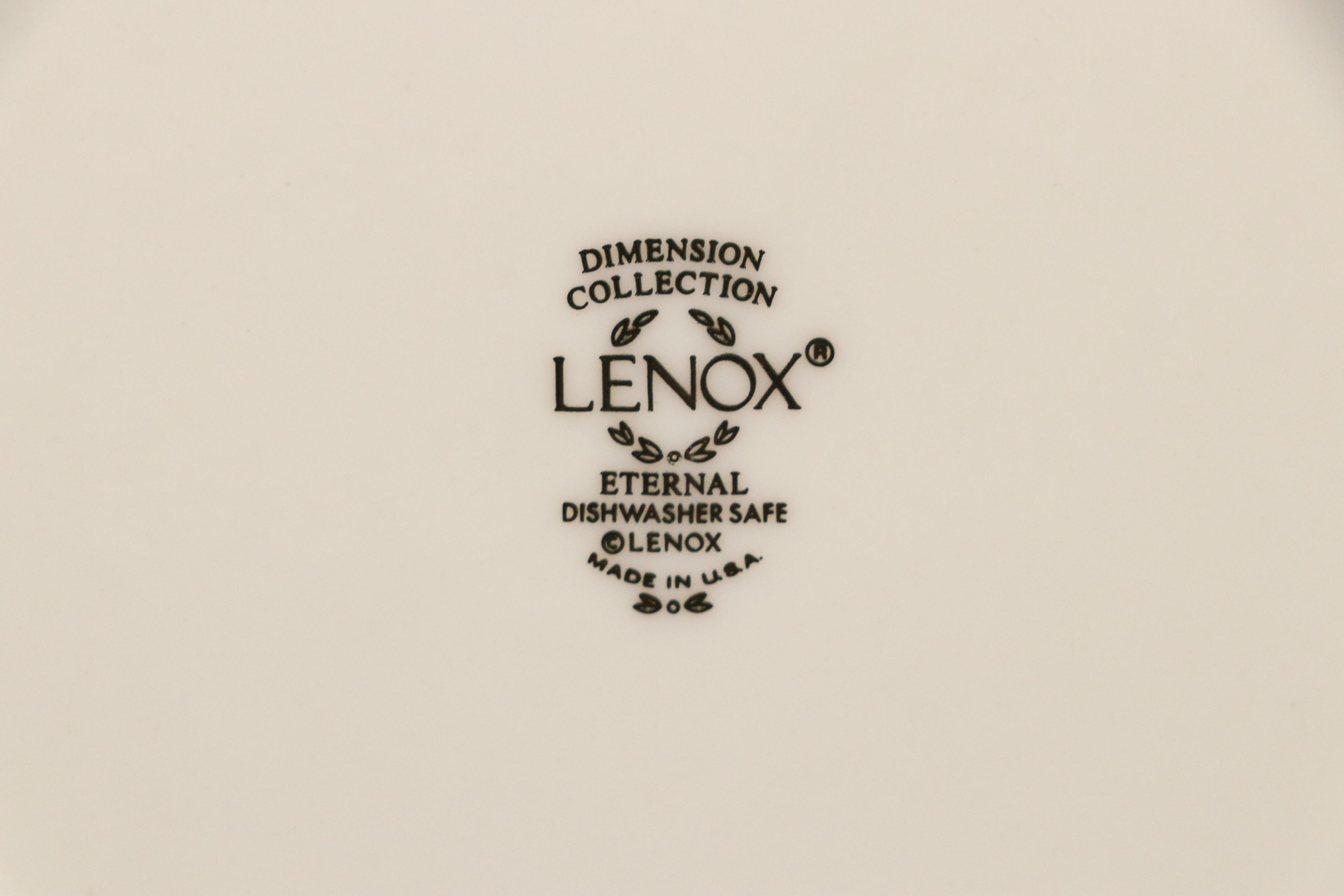 Lenox "Eternal" Porcelain Tableware