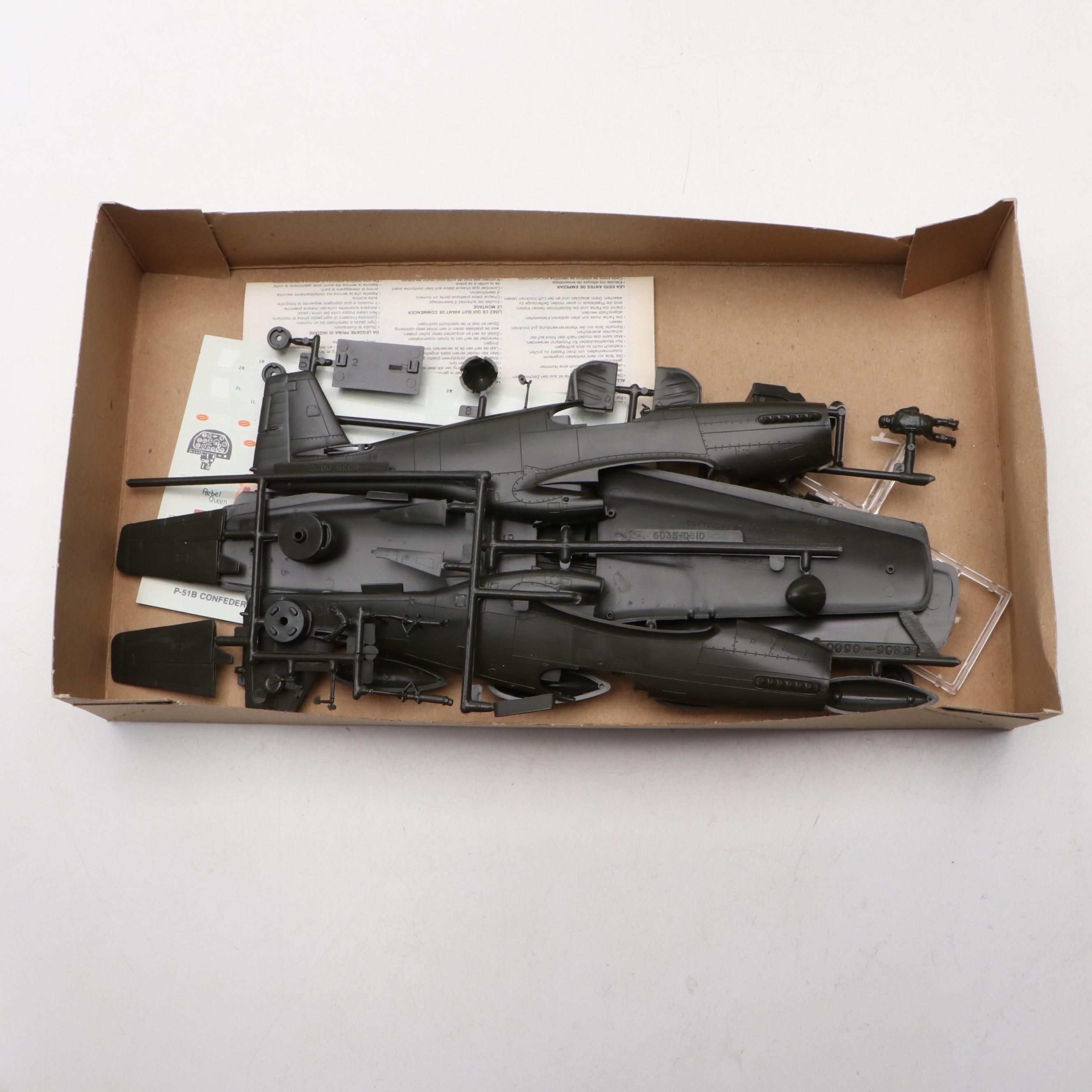 Modelcraft "F-82E Twin Mustang Long Range Fighter Escort" and More Model Kits