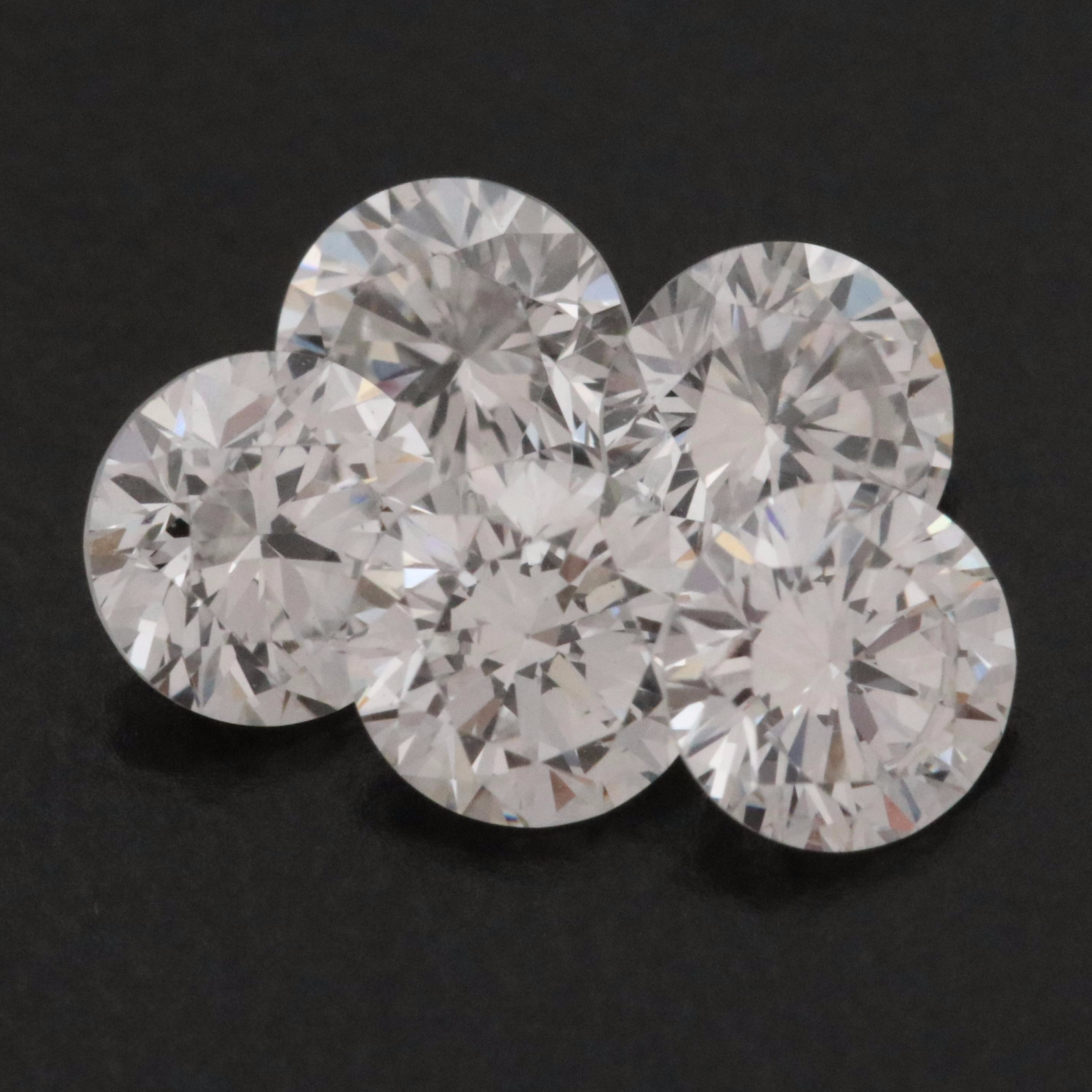 Loose 1.28 CTW Lab Grown Diamonds