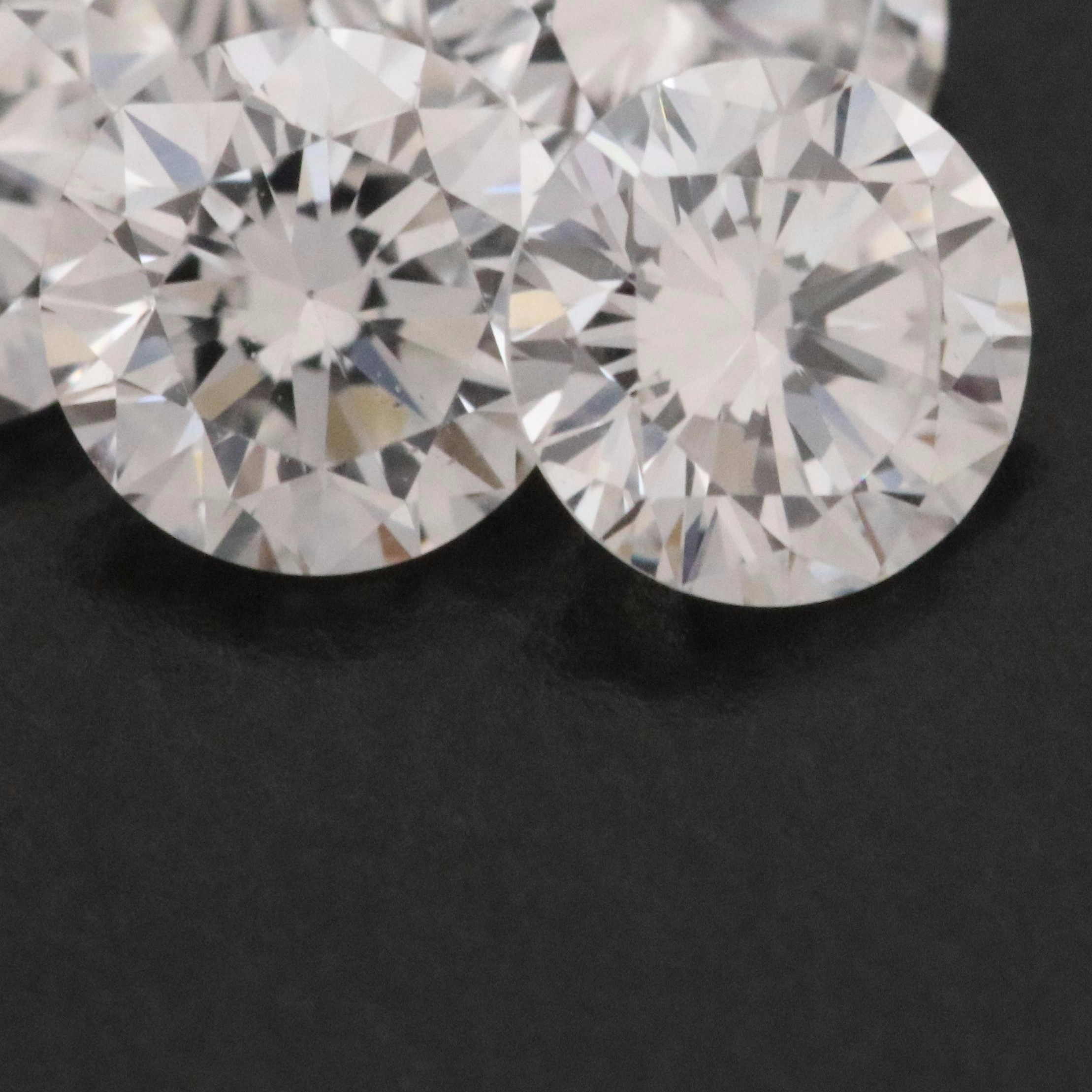 Loose 1.28 CTW Lab Grown Diamonds