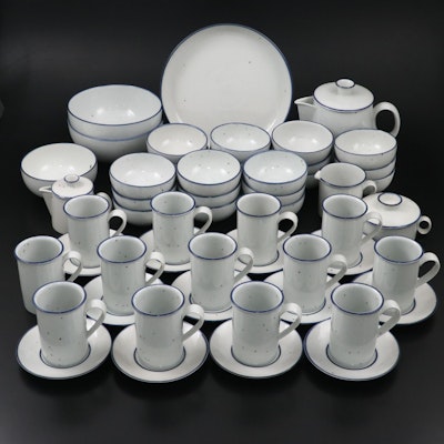 Dansk "Blue Mist" Ceramic Coffee Set and Dinnerware, 1972–2002 Dansk "Blue Mist" Ceramic Coffee Set and Dinnerware, 1972–2002