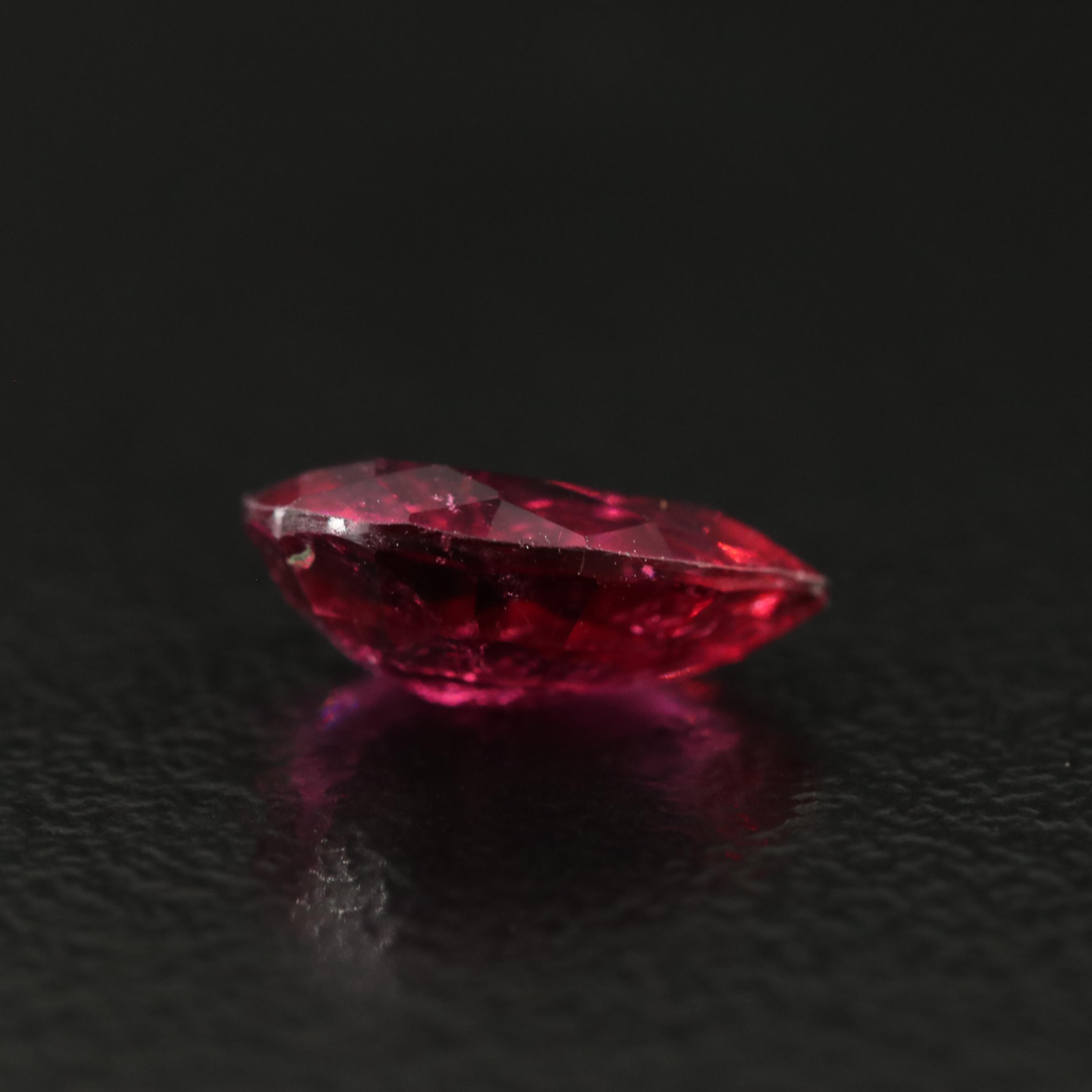 Loose 1.30 CT Rubellite with IGI Report