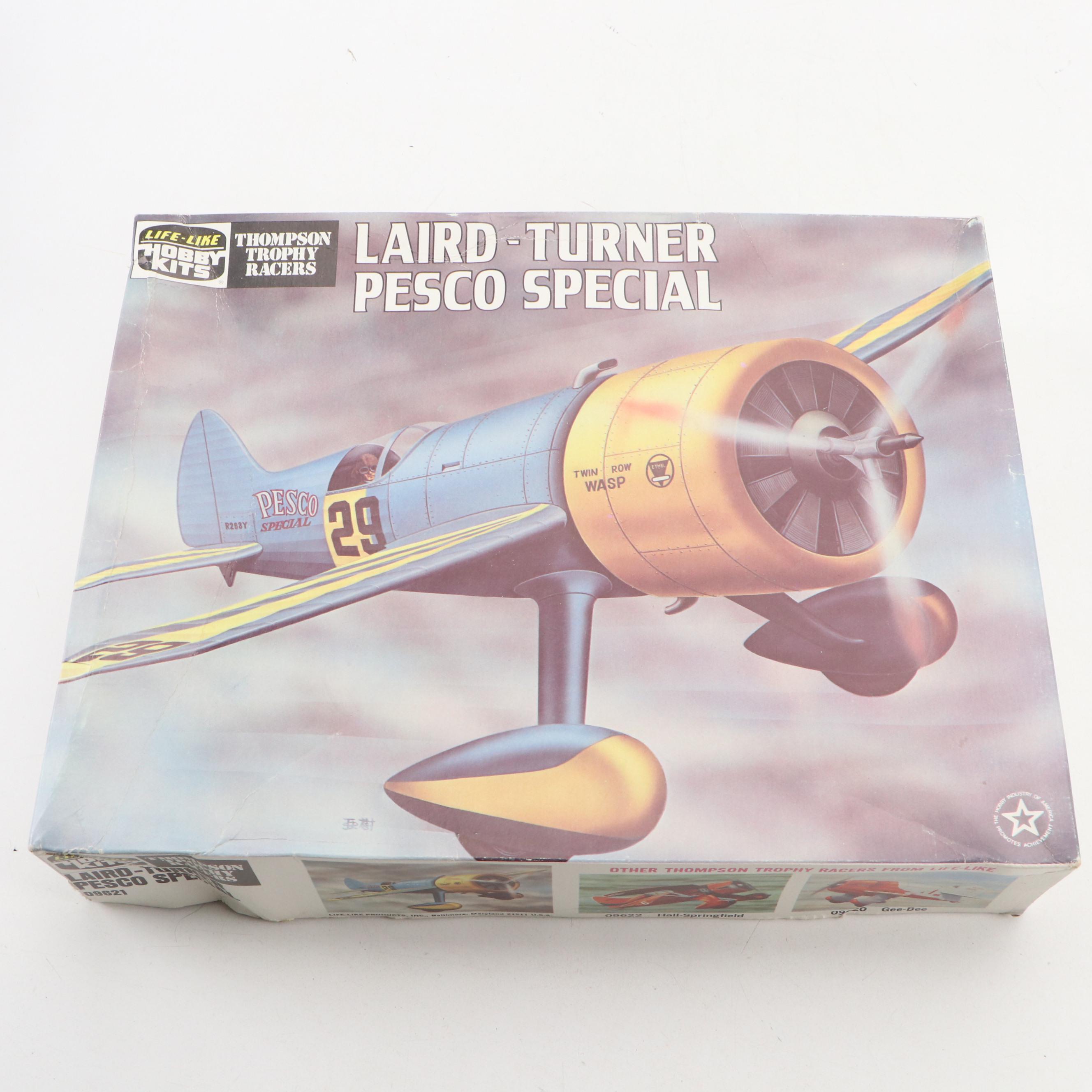 Williams Bros. "Hall's Bulldog Racer" with More Model Airplane Kits and Models