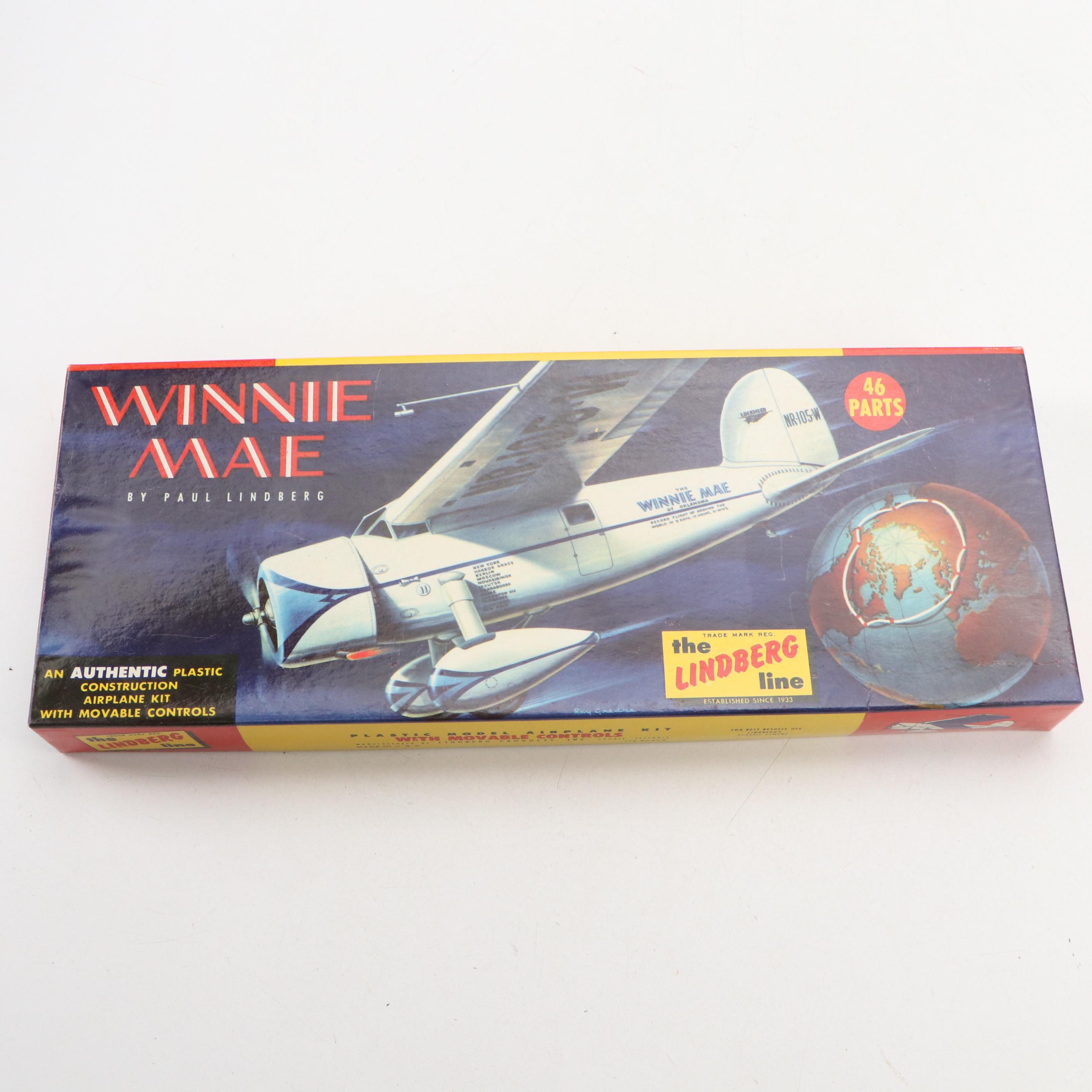 Williams Bros. "Hall's Bulldog Racer" with More Model Airplane Kits and Models