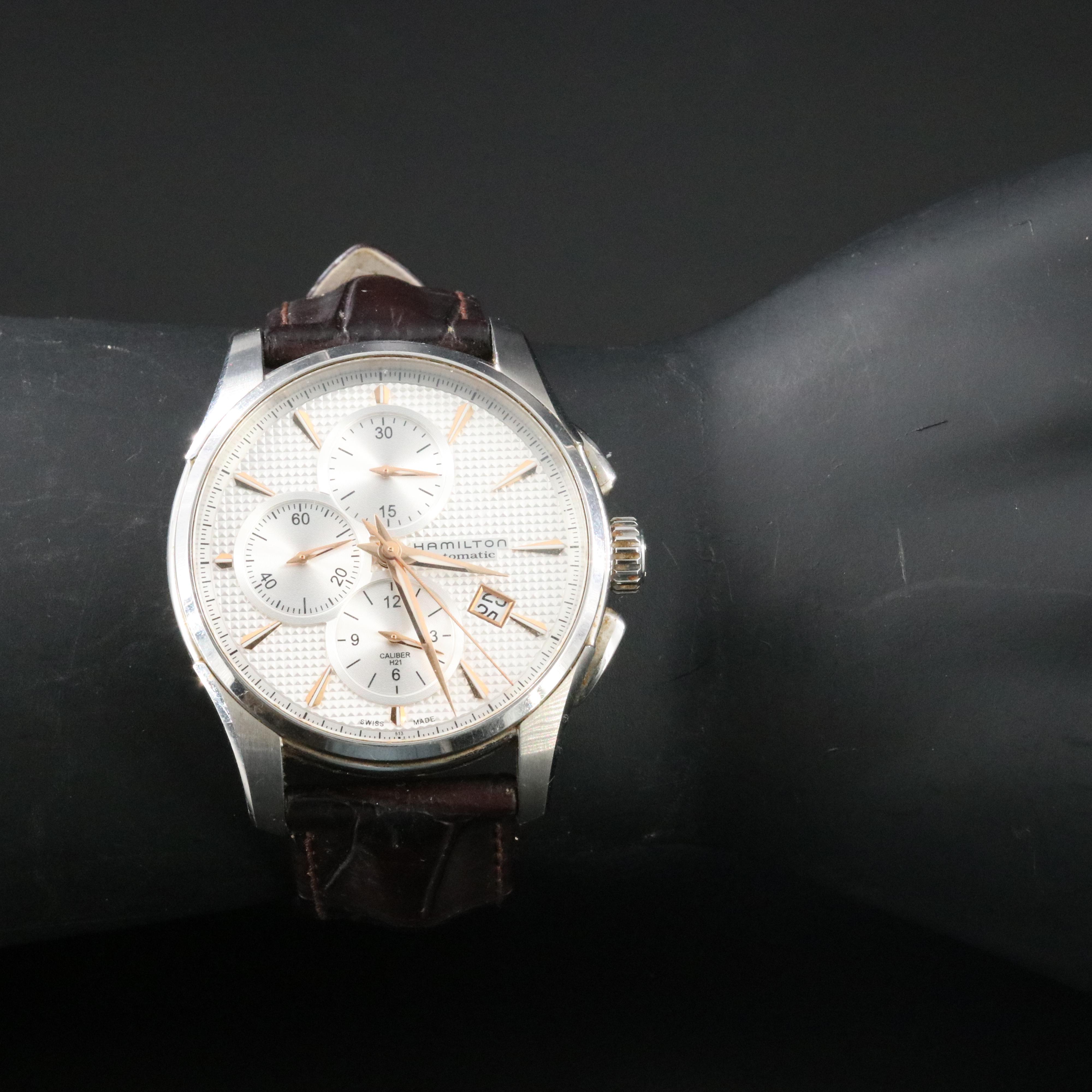 Hamilton Jazzmaster Chronograph 42mm Steel Automatic Watch H325960