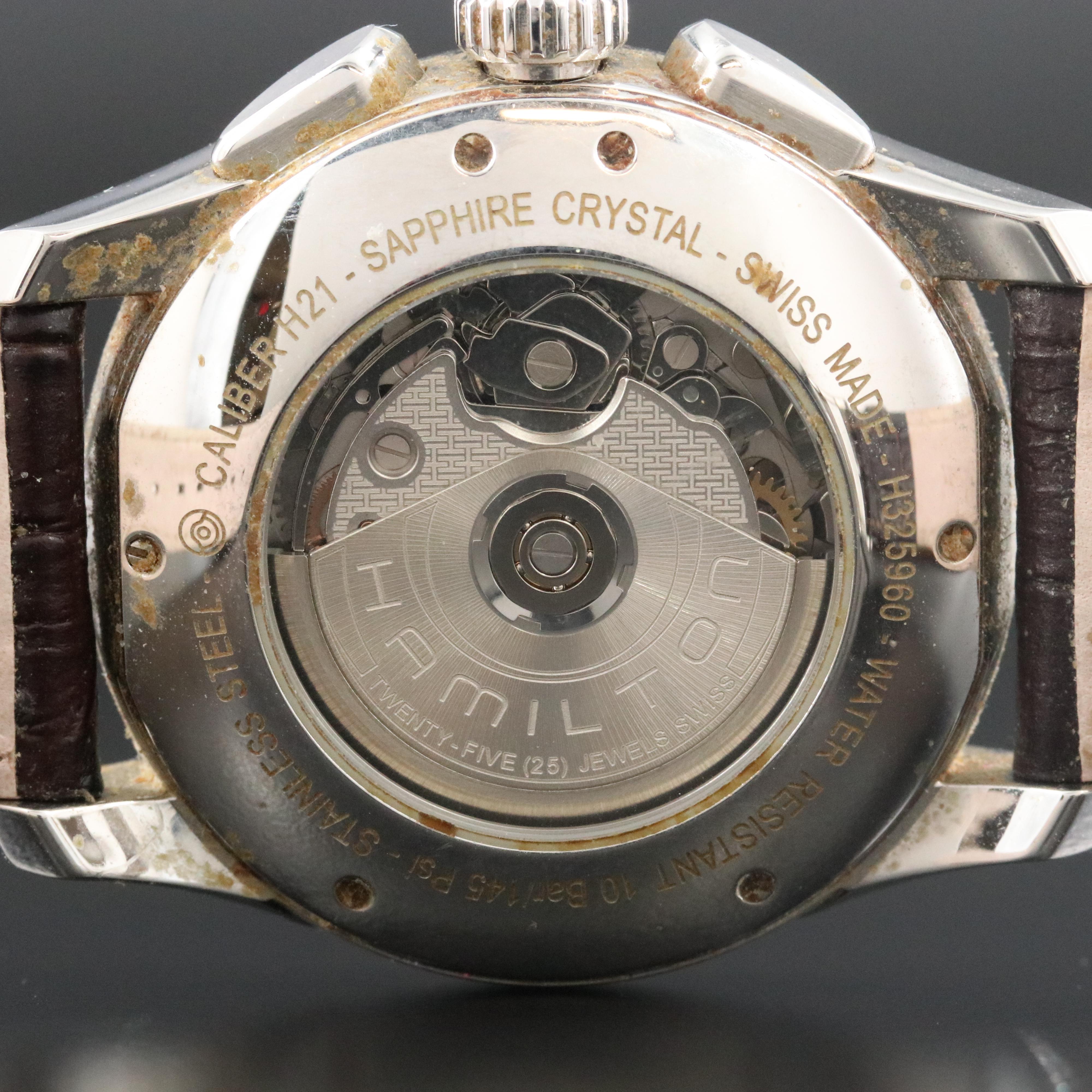 Hamilton Jazzmaster Chronograph 42mm Steel Automatic Watch H325960