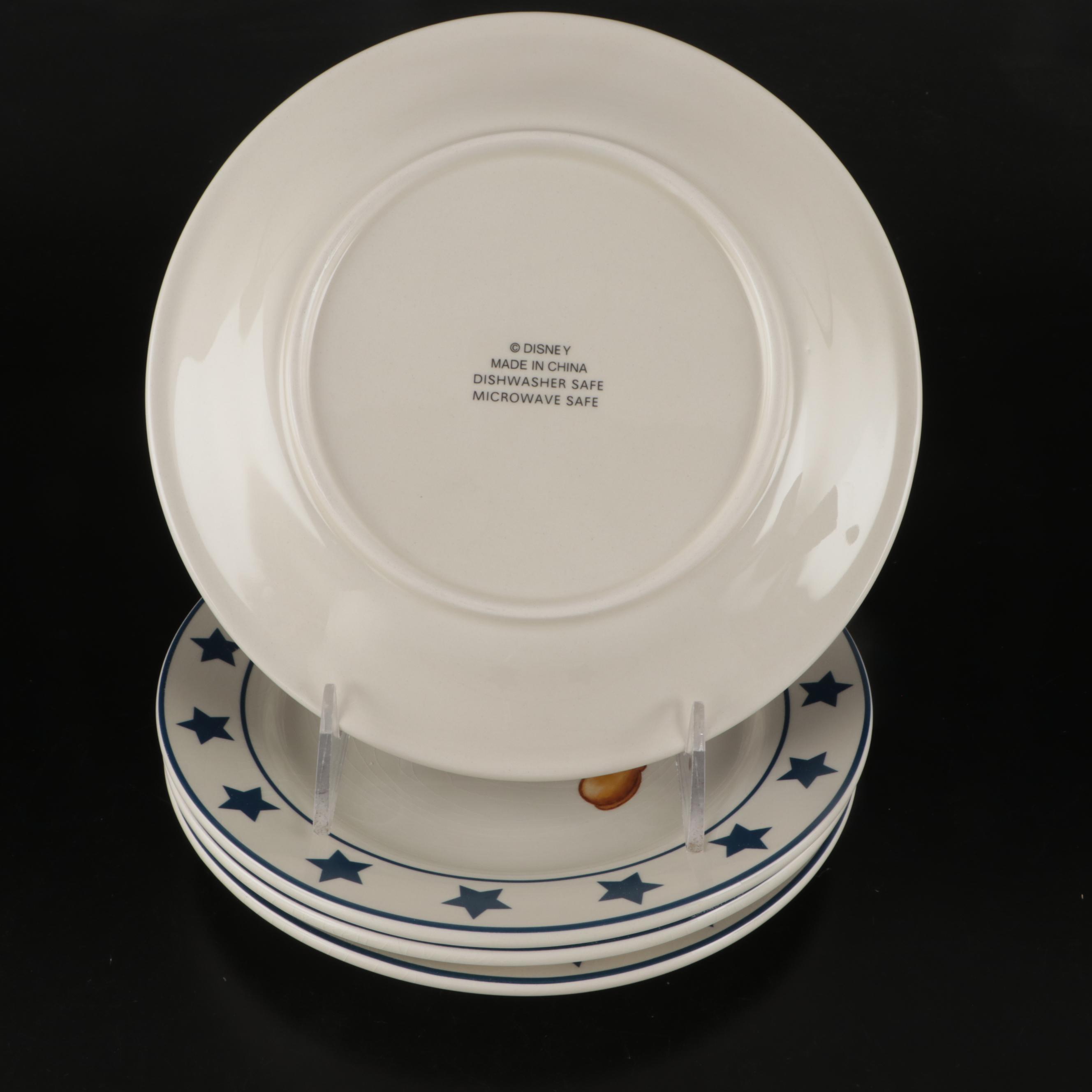 Disney Mickey Mouse and Stars Ceramic and Glass Dinnerware