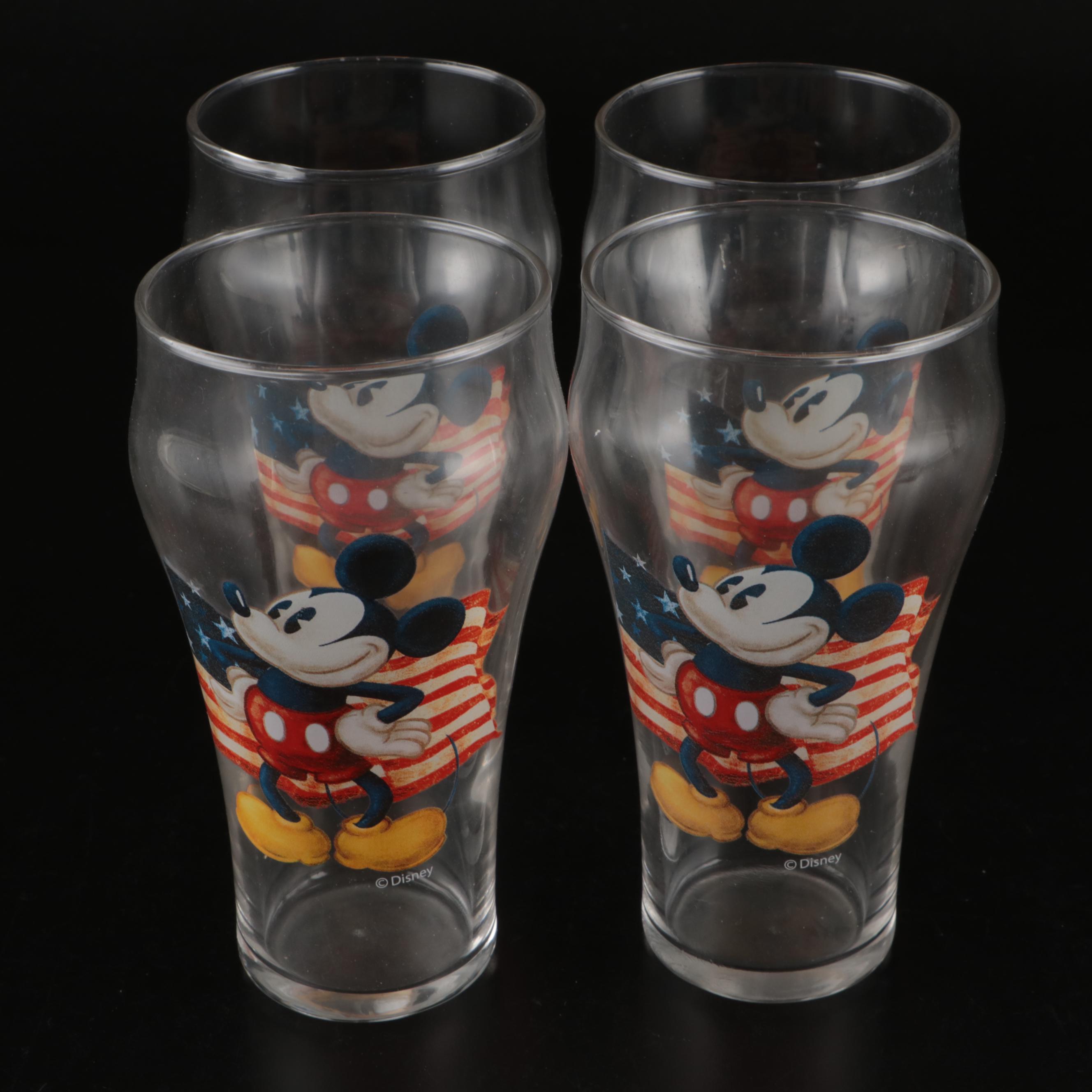 Disney Mickey Mouse and Stars Ceramic and Glass Dinnerware