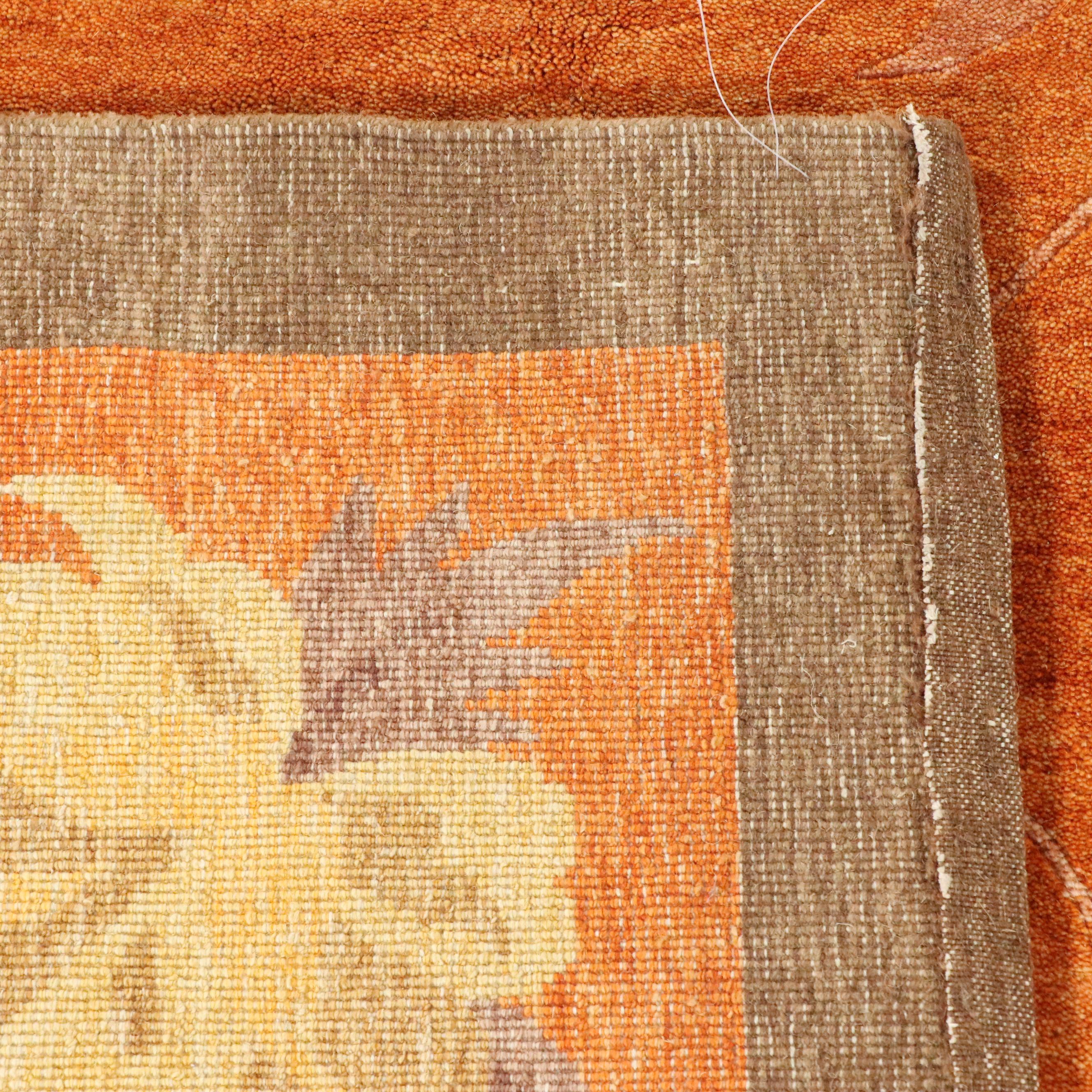 9'8 x 13'6 Hand-Knotted Momeni Indian Modern Room-Sized Rug