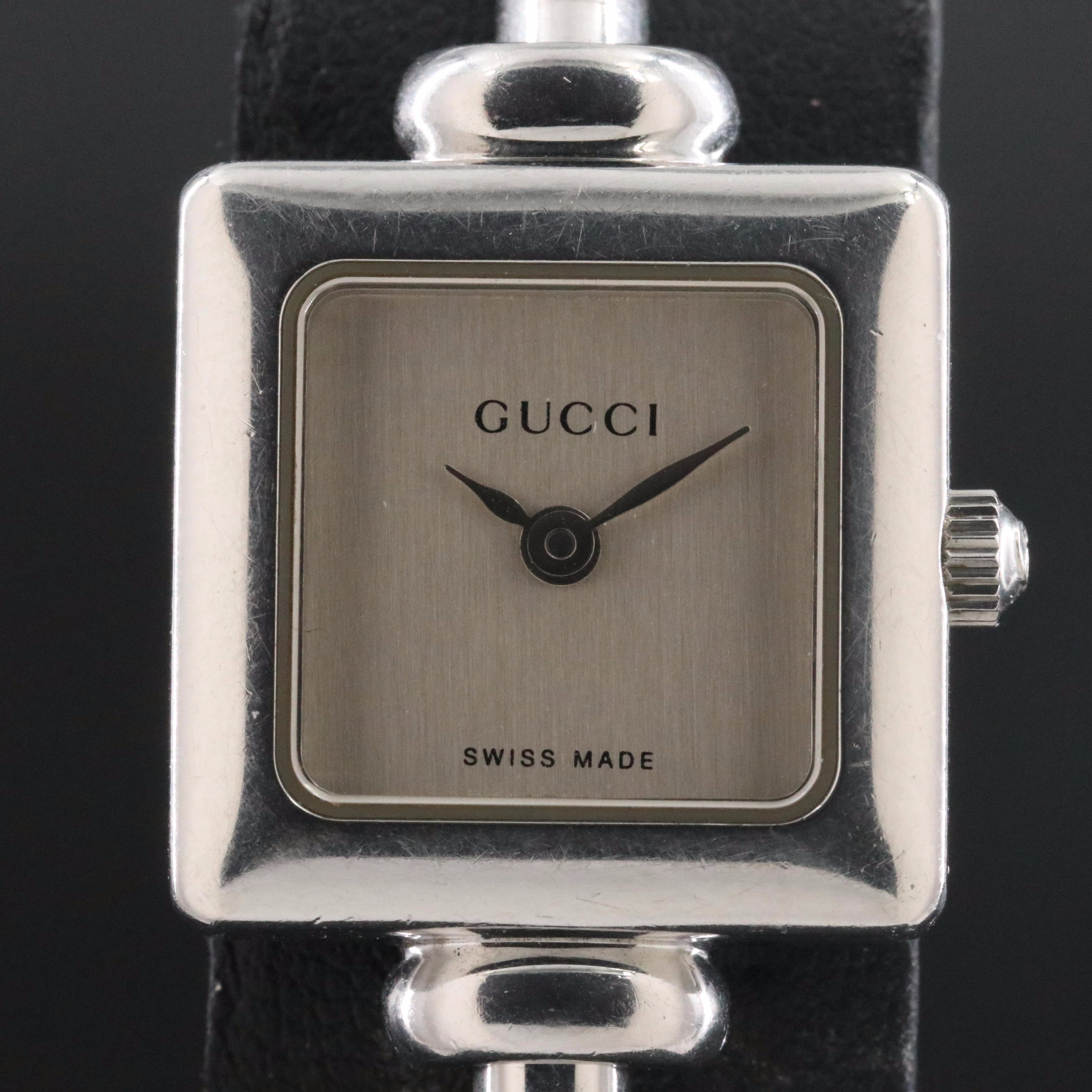 Gucci 1900L Silver Dial 19mm Steel Quartz Watch