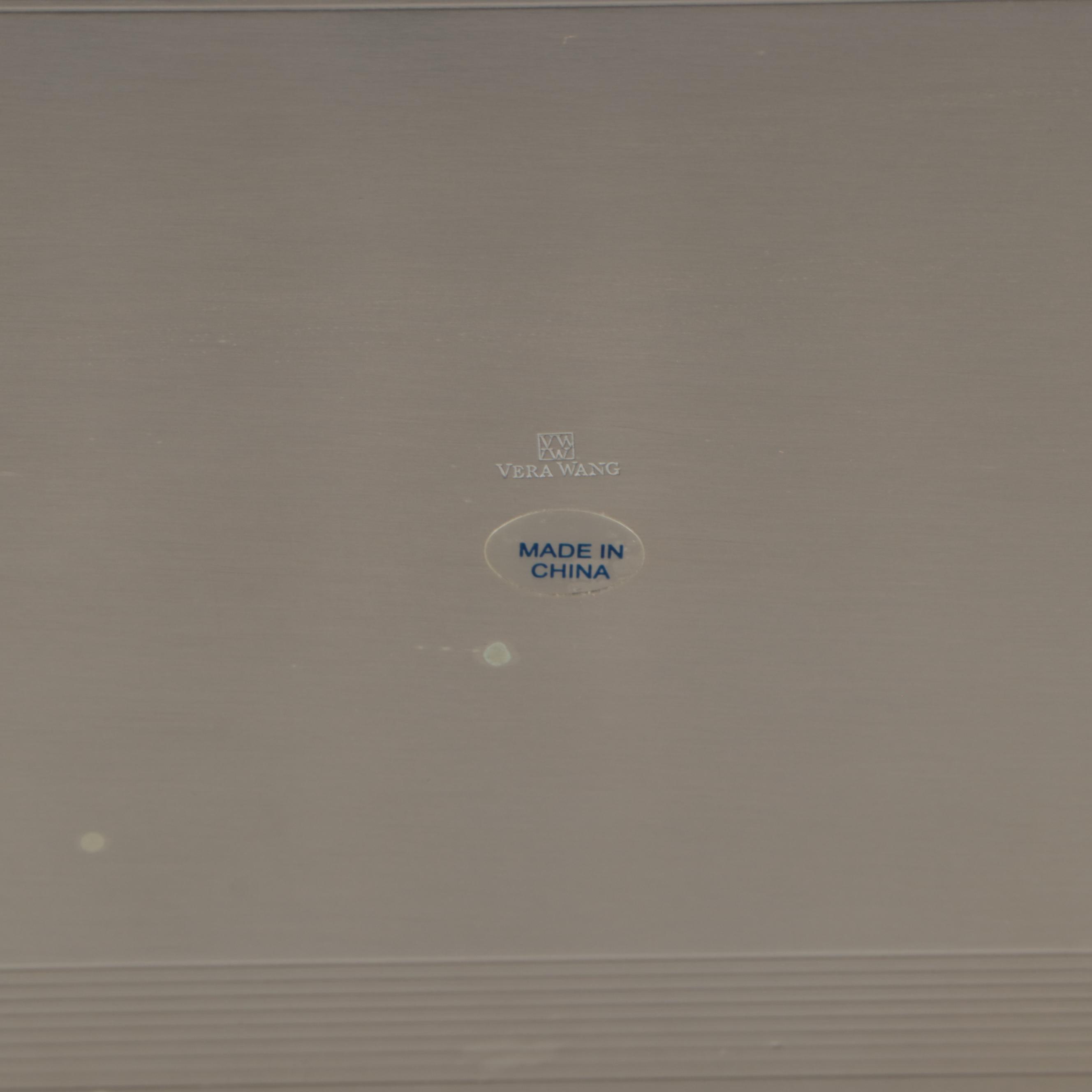 Henley, English Silver Mfg., Vera Wang and Other Silver Plate Trays