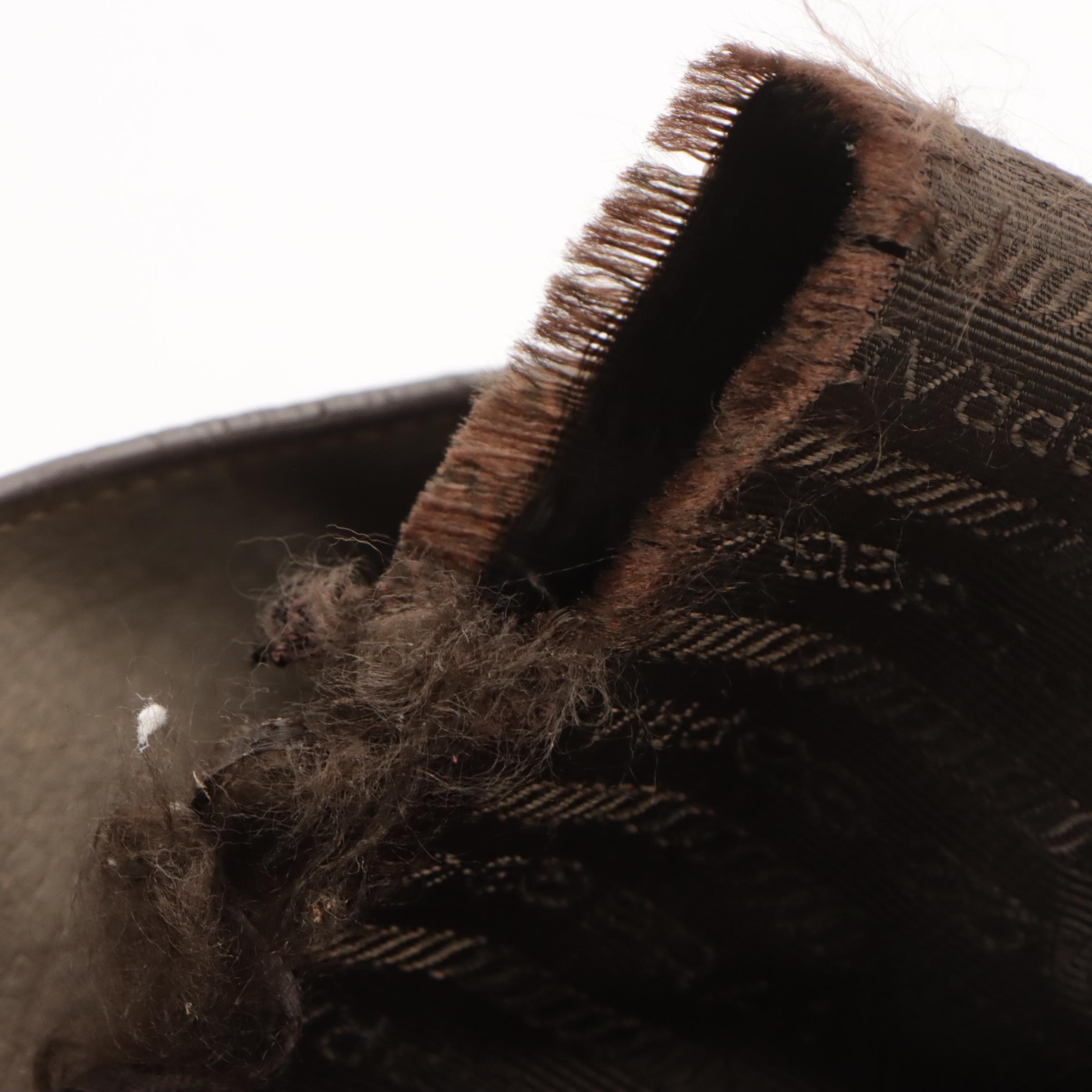 Prada Slouchy Two-Way Bag in Cool Grey Grained Leather