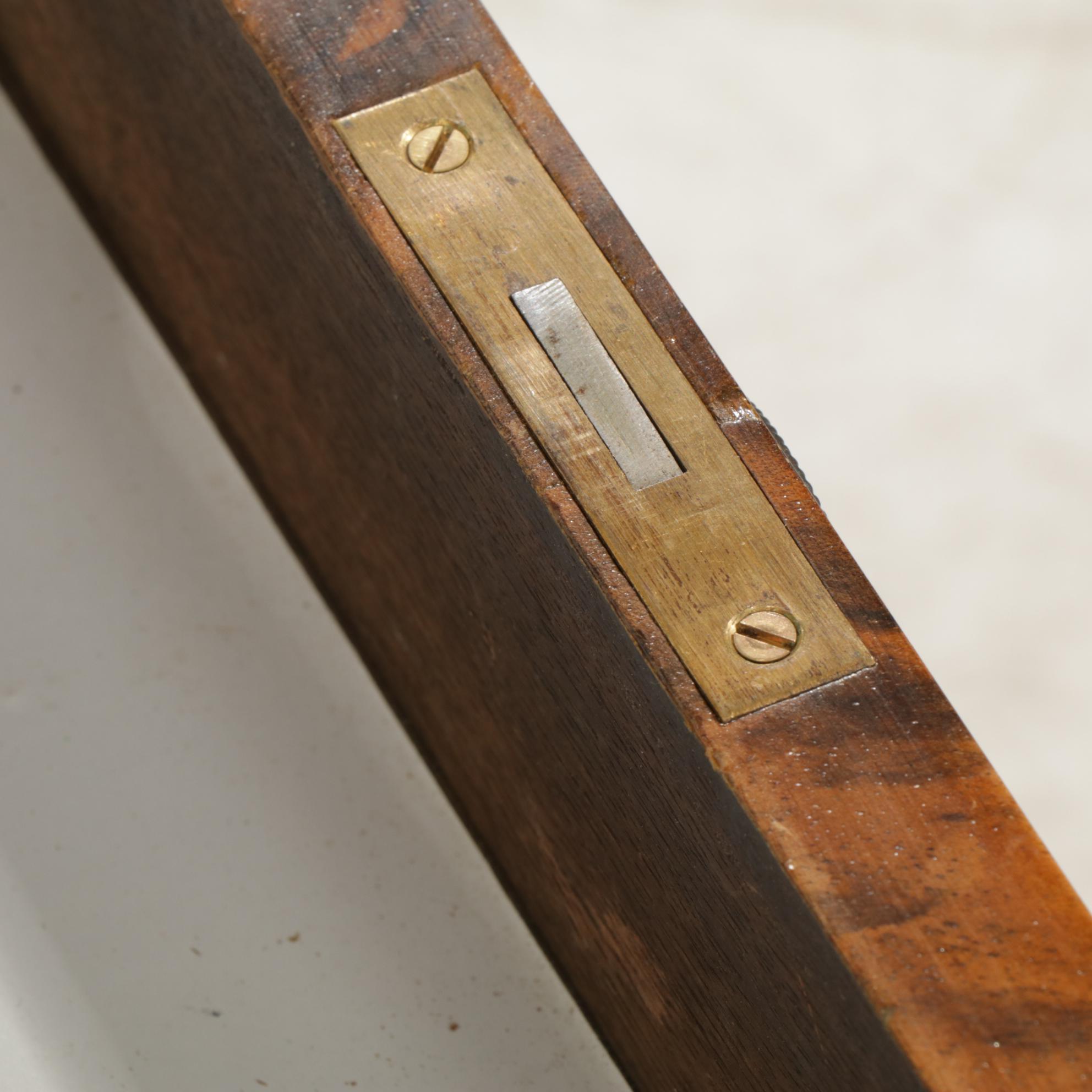 Chippendale Style Tea Table with Book Matched Veneer, Early 20th Century
