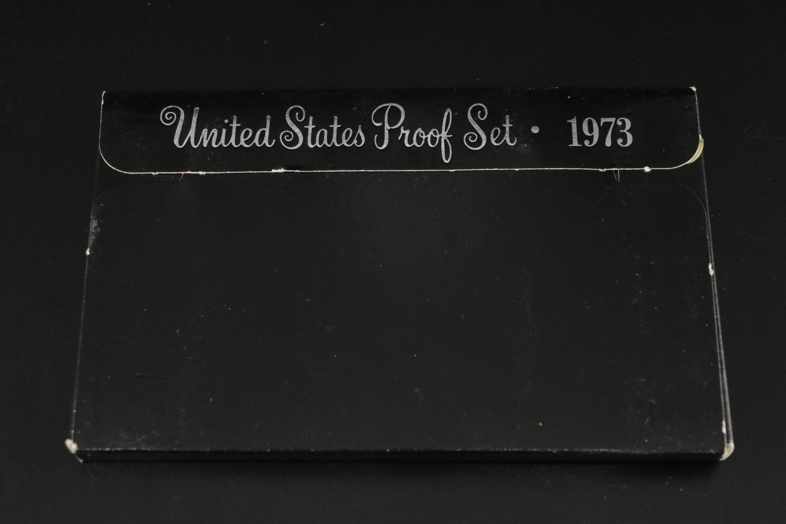 Thirteen US Mint Proof Sets, 1968 - 1980