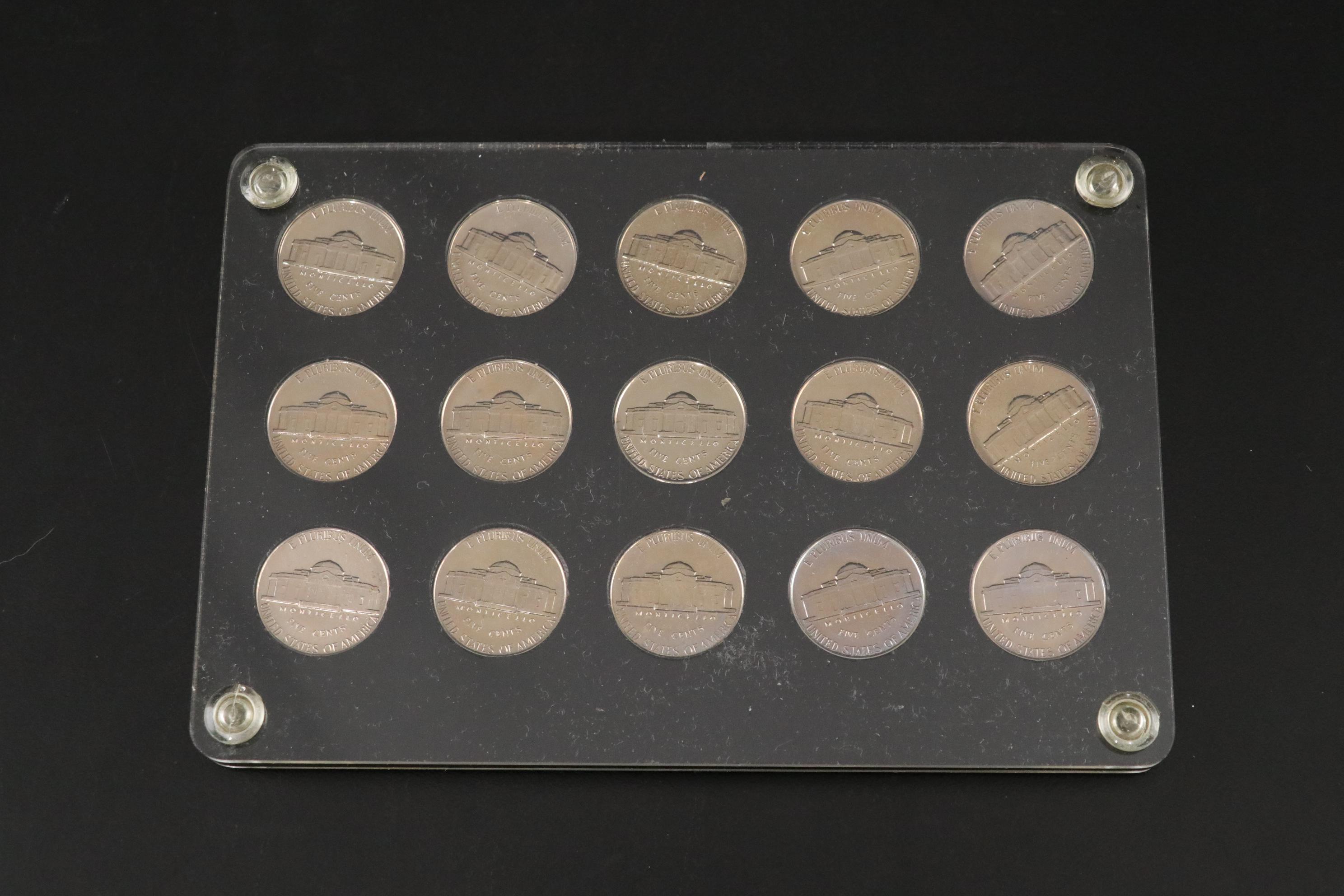 Thirteen US Mint Proof Sets, 1968 - 1980