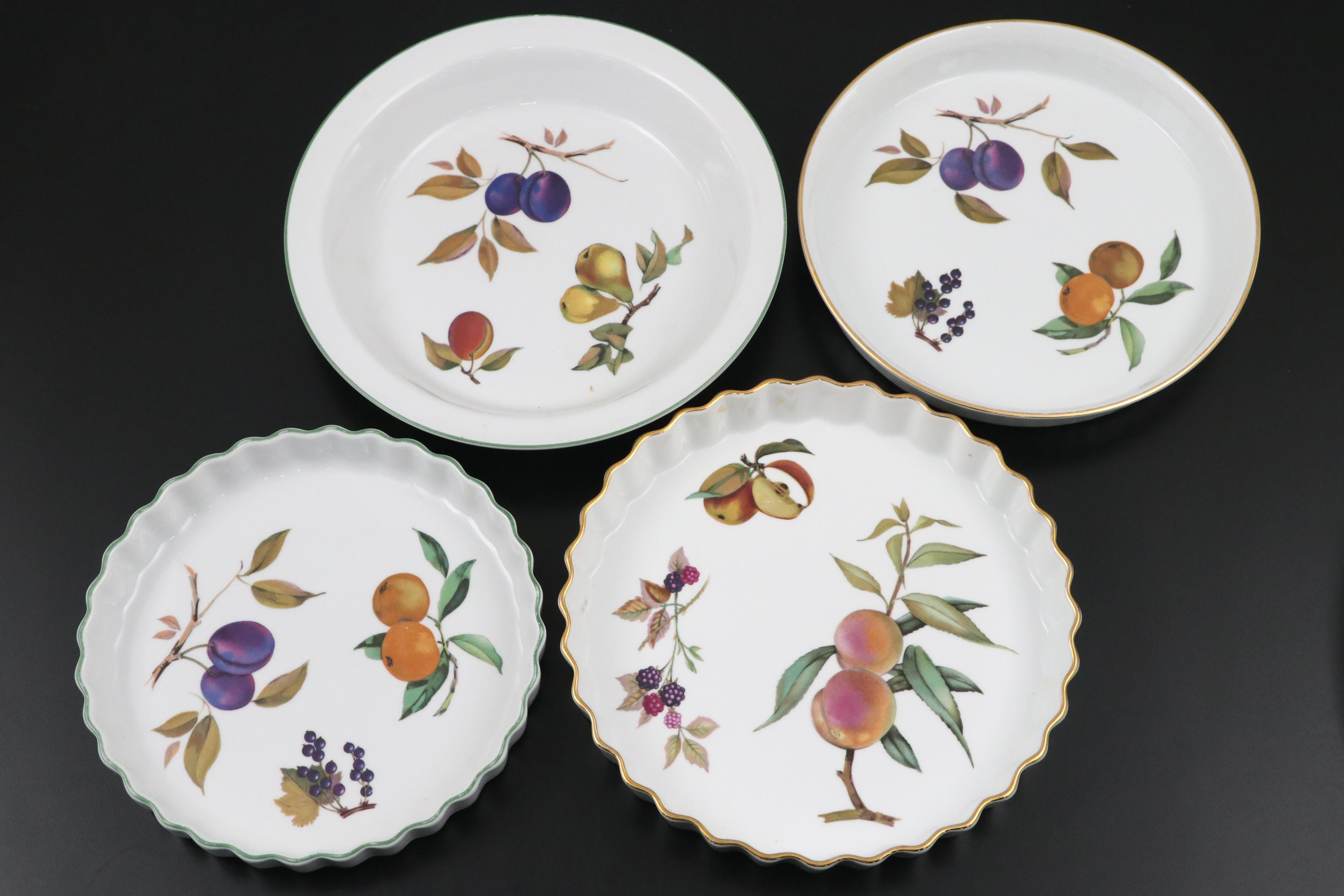 Royal Worcester "Evesham Vale" Oven to Table Bakeware and Serving Dishes