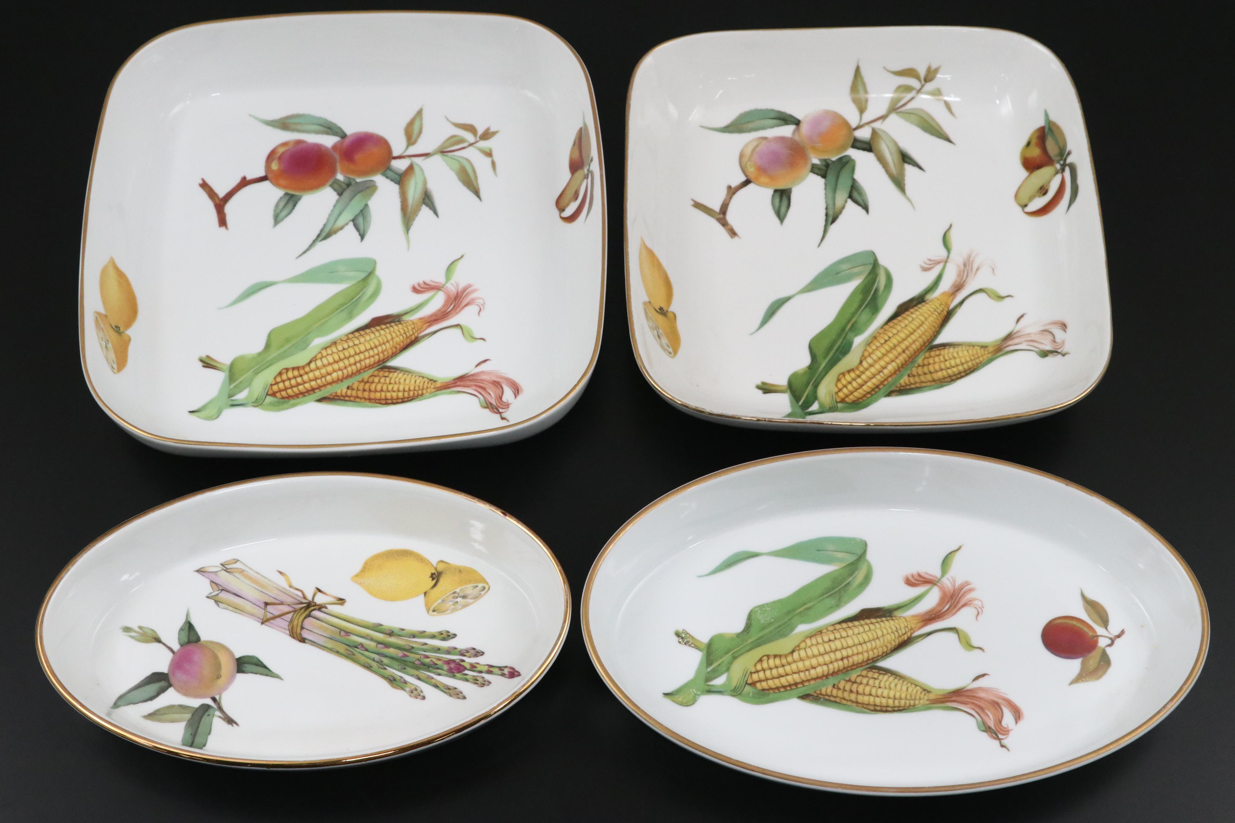 Royal Worcester "Evesham Vale" Oven to Table Bakeware and Serving Dishes