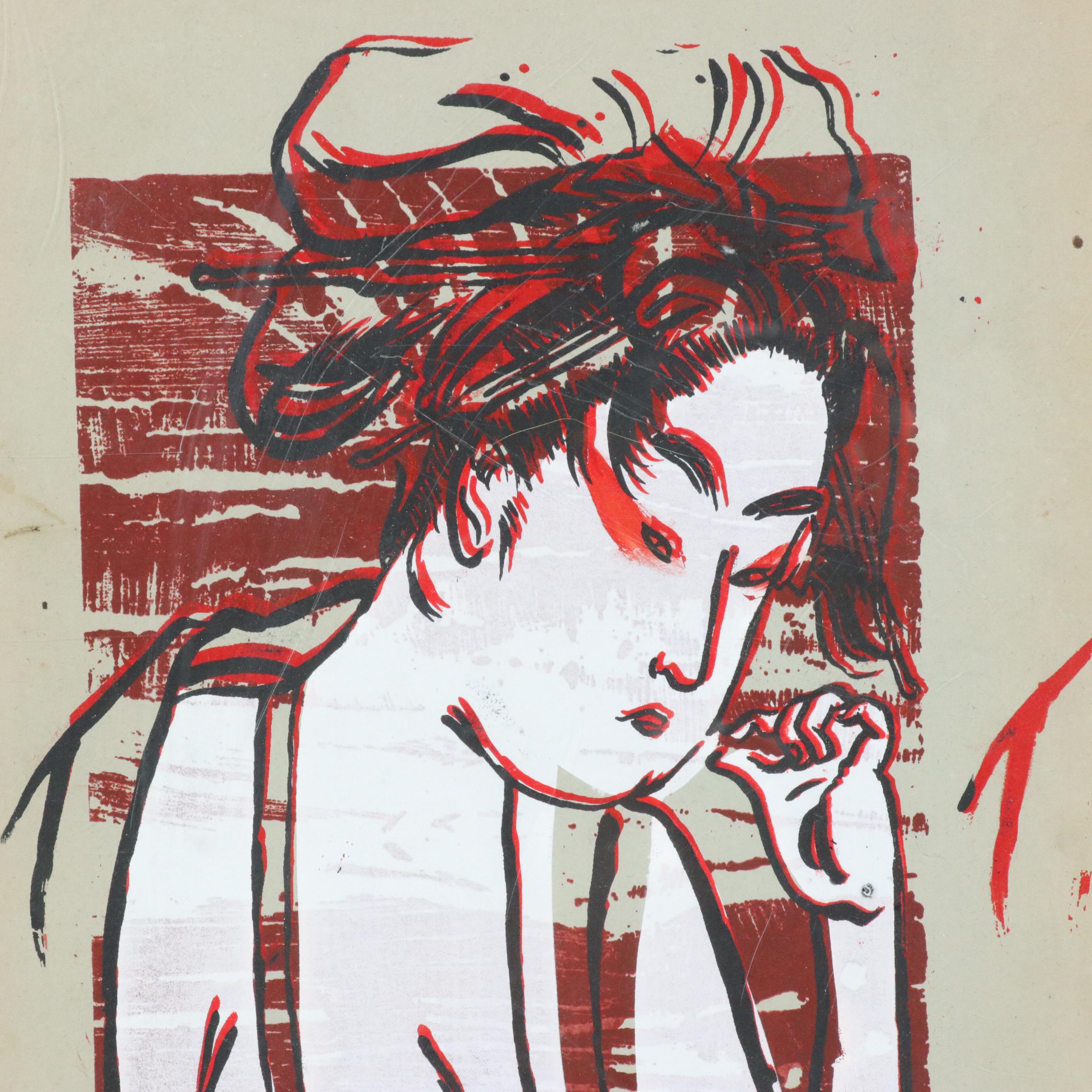 Pop Art Style Screenprint "Nikio"