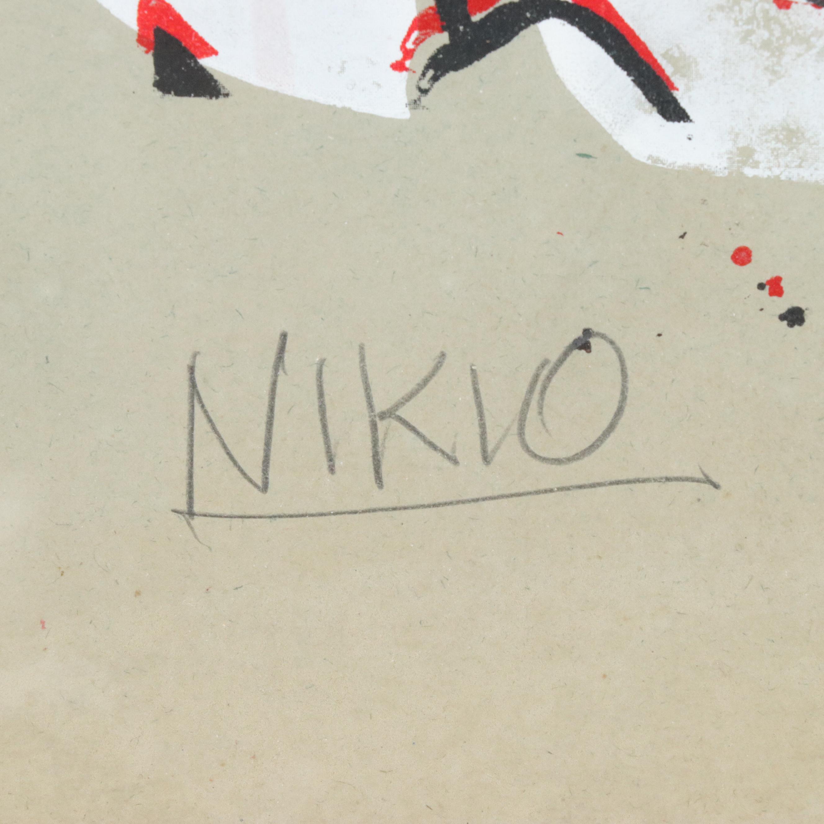 Pop Art Style Screenprint "Nikio"