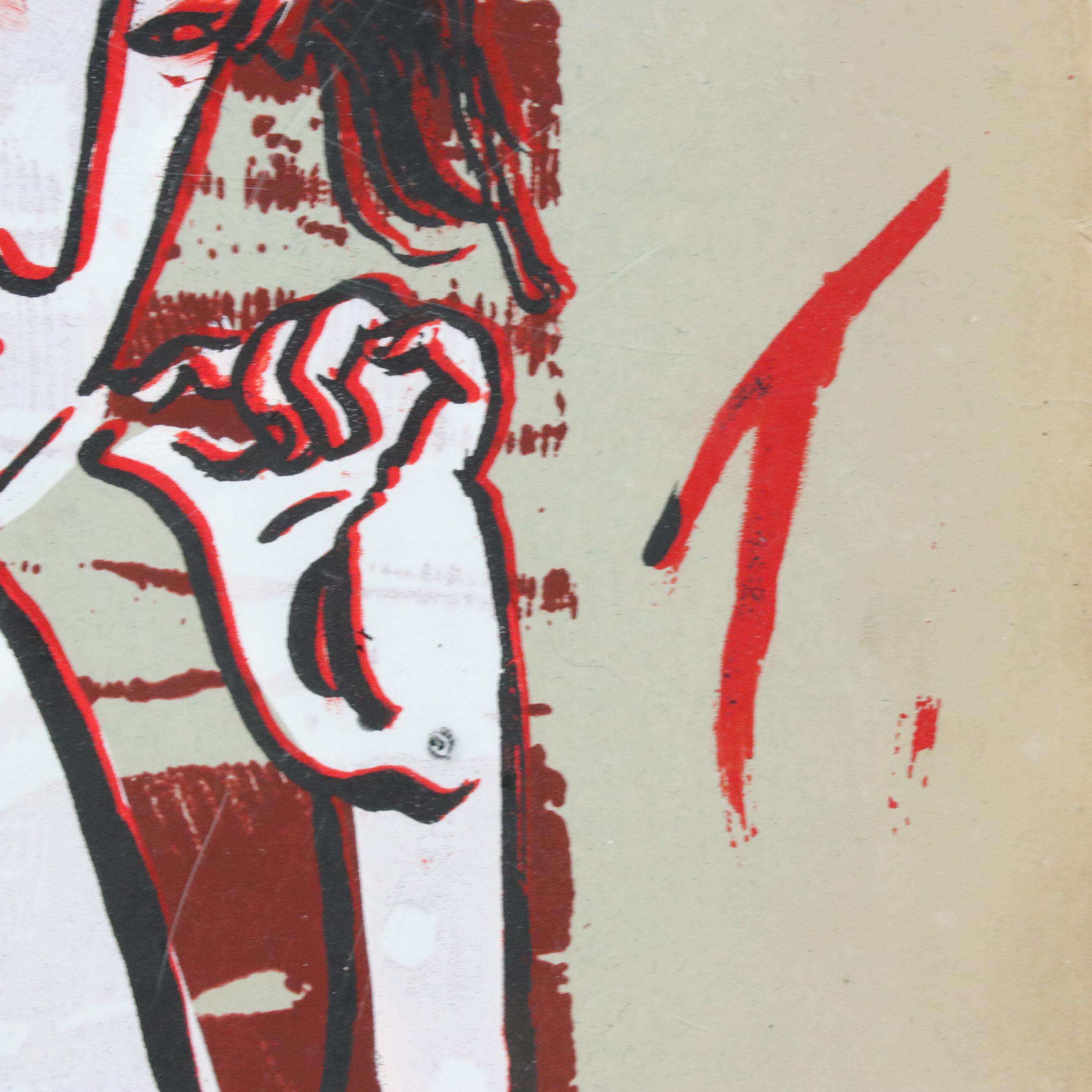 Pop Art Style Screenprint "Nikio"