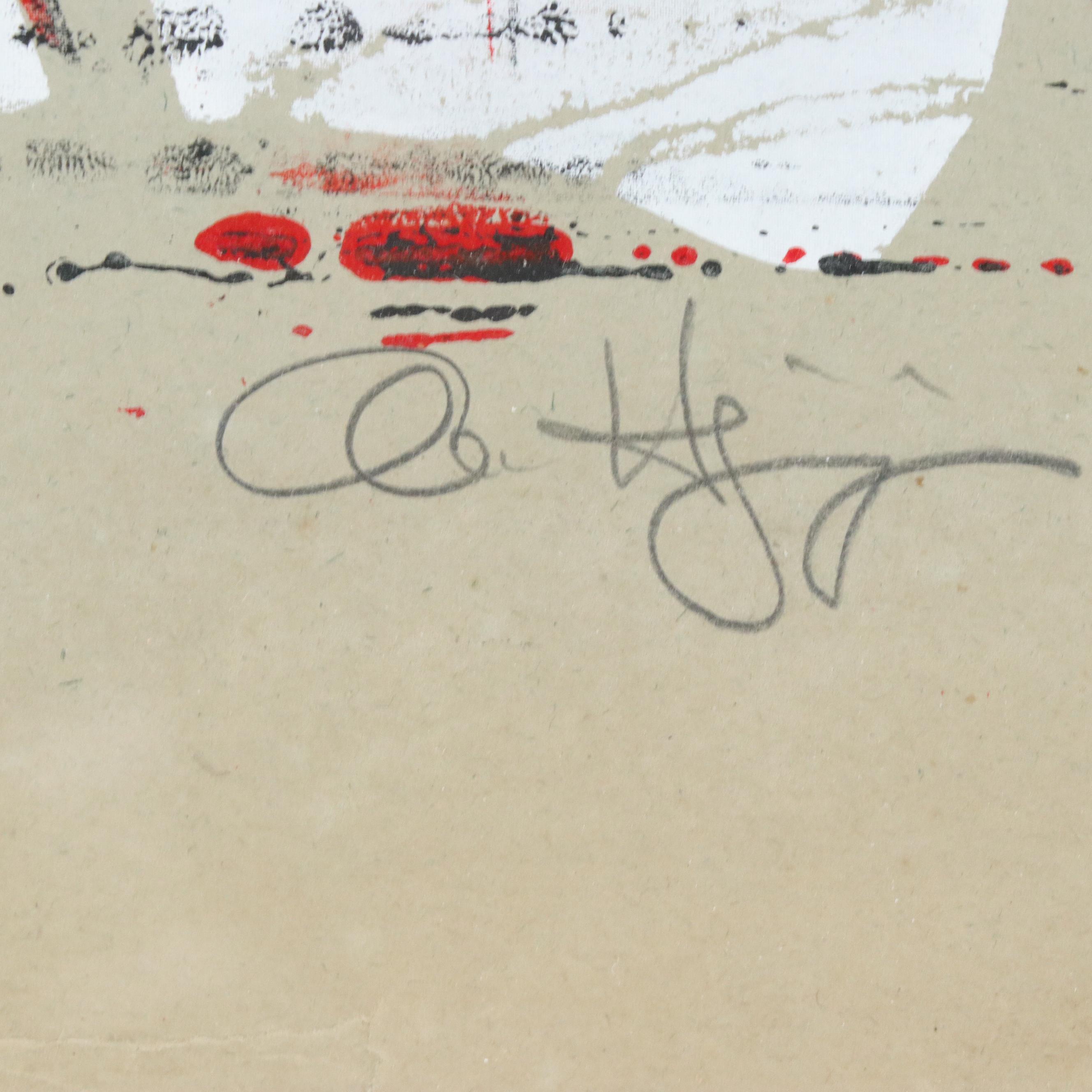 Pop Art Style Screenprint "Nikio"