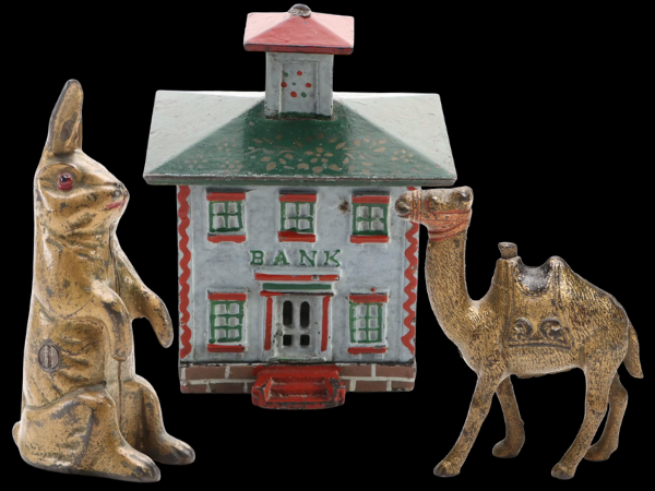 The Collector’s Cabinet: Antiques, Folk Art, Rare Still Banks & Vintage Toys from a Remarkable Collection