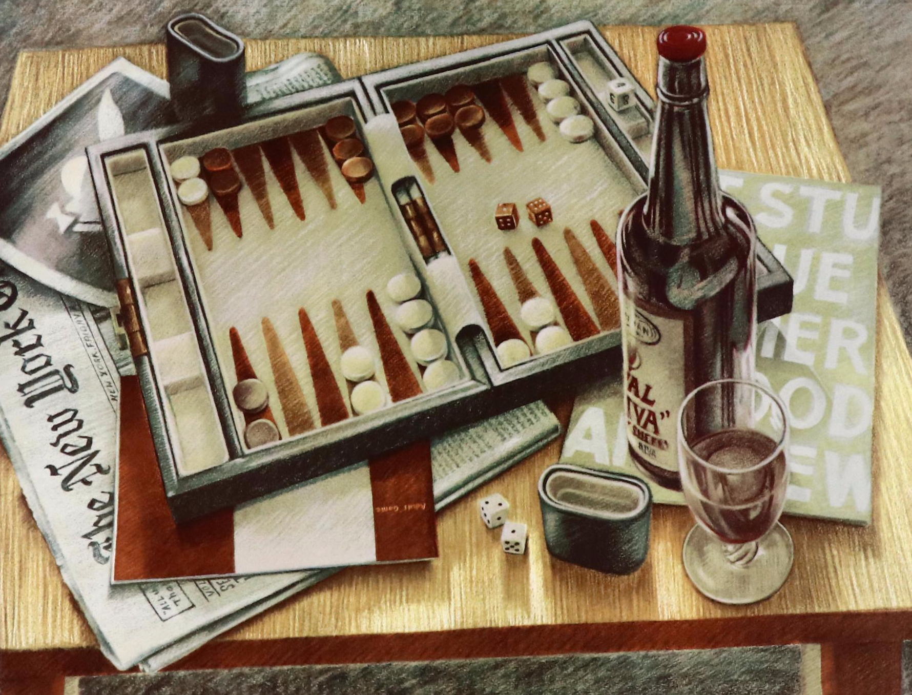 Sandra Lawrence Modernist Still Life Lithographs