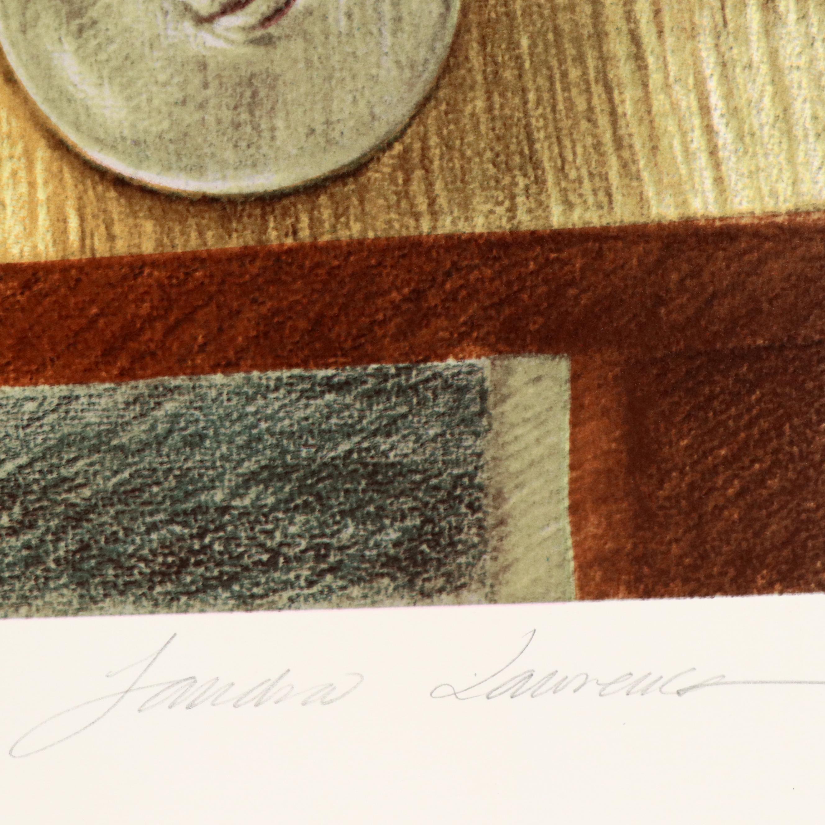 Sandra Lawrence Modernist Still Life Lithographs